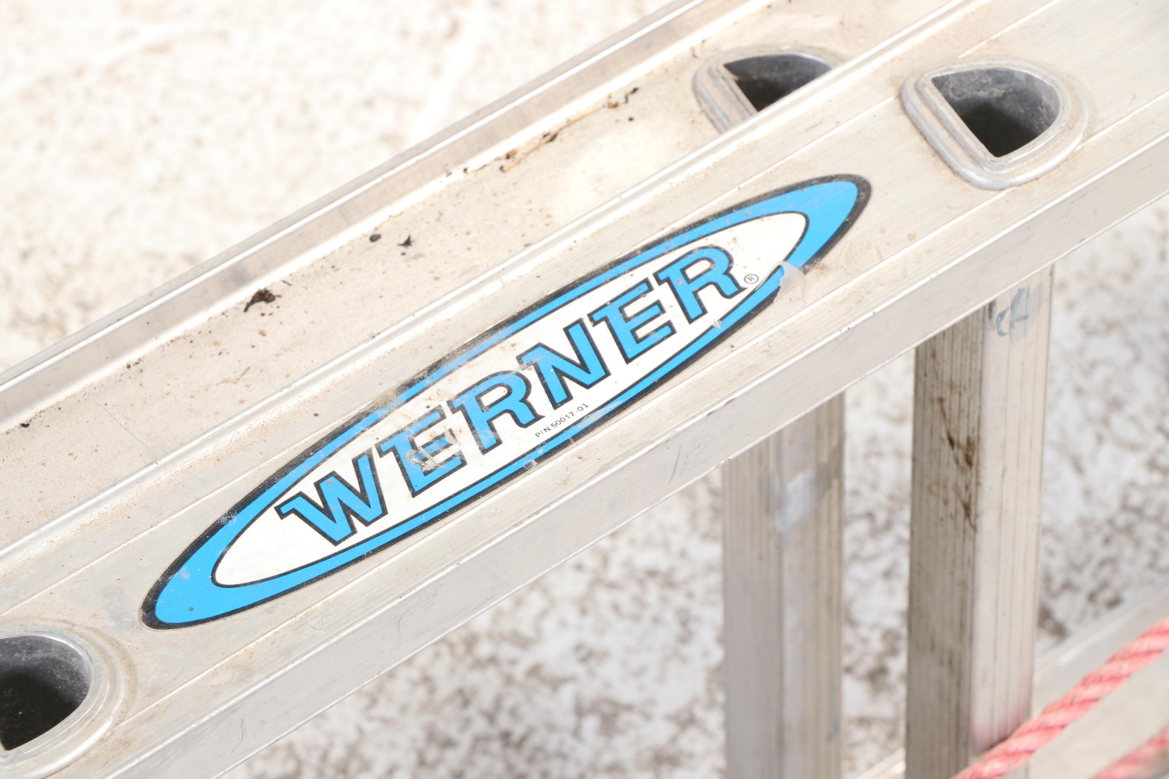 Werner 25' Saf-T-Master Aluminum Ladder