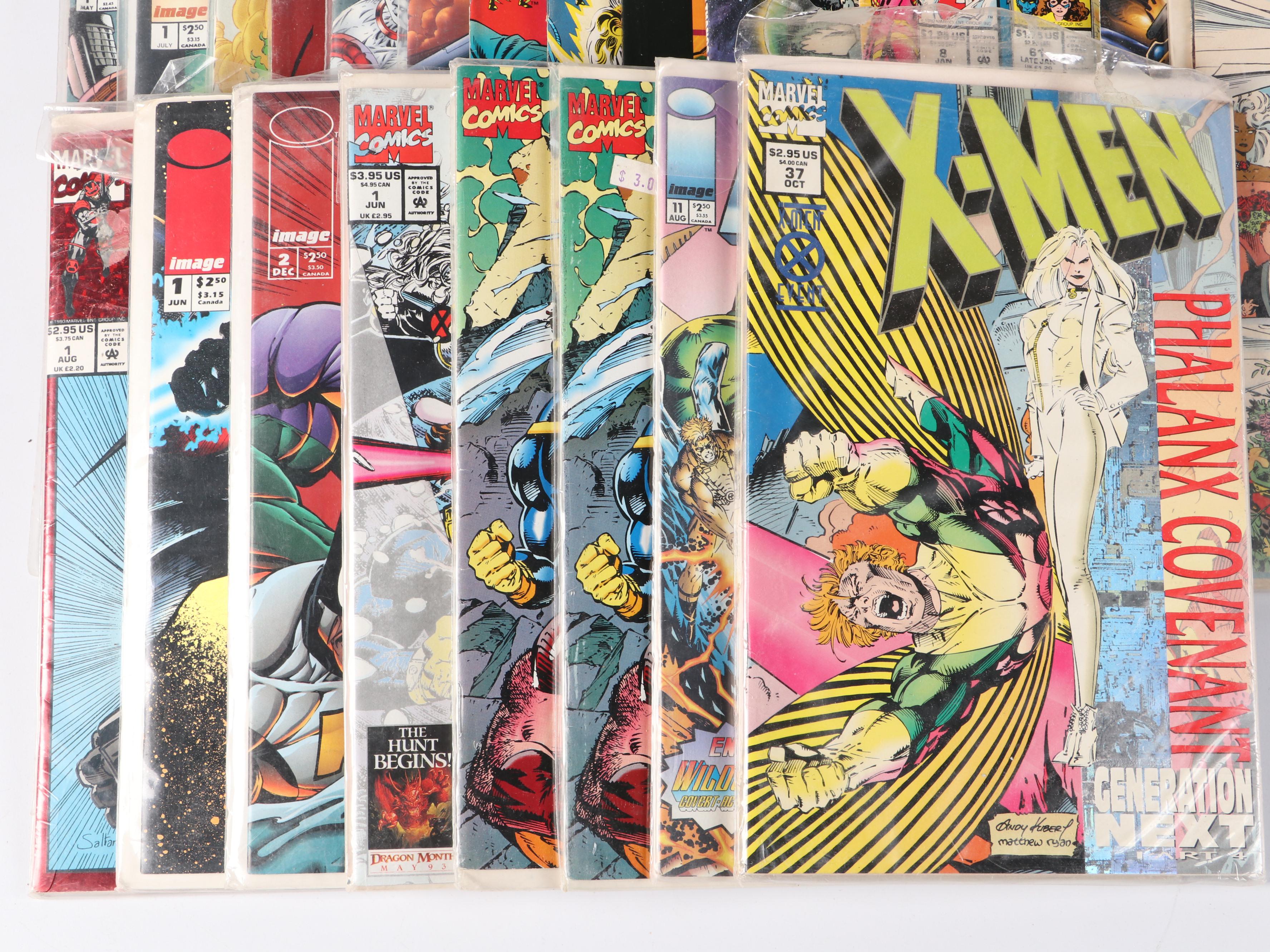 Bronze–Modern Age Comic Books Featuring "John Carter Warlord Of Mars" Issue #1