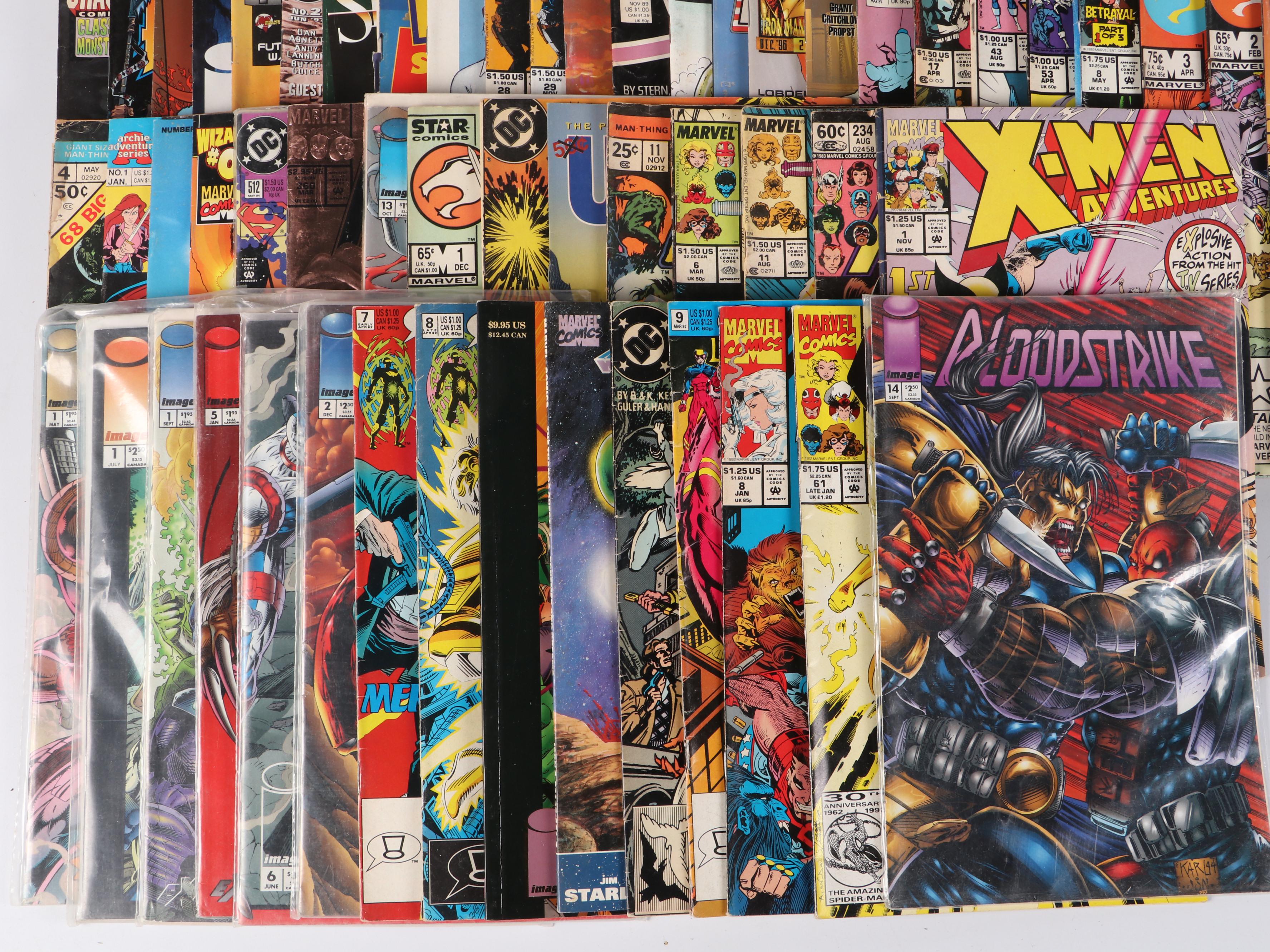 Bronze–Modern Age Comic Books Featuring "John Carter Warlord Of Mars" Issue #1