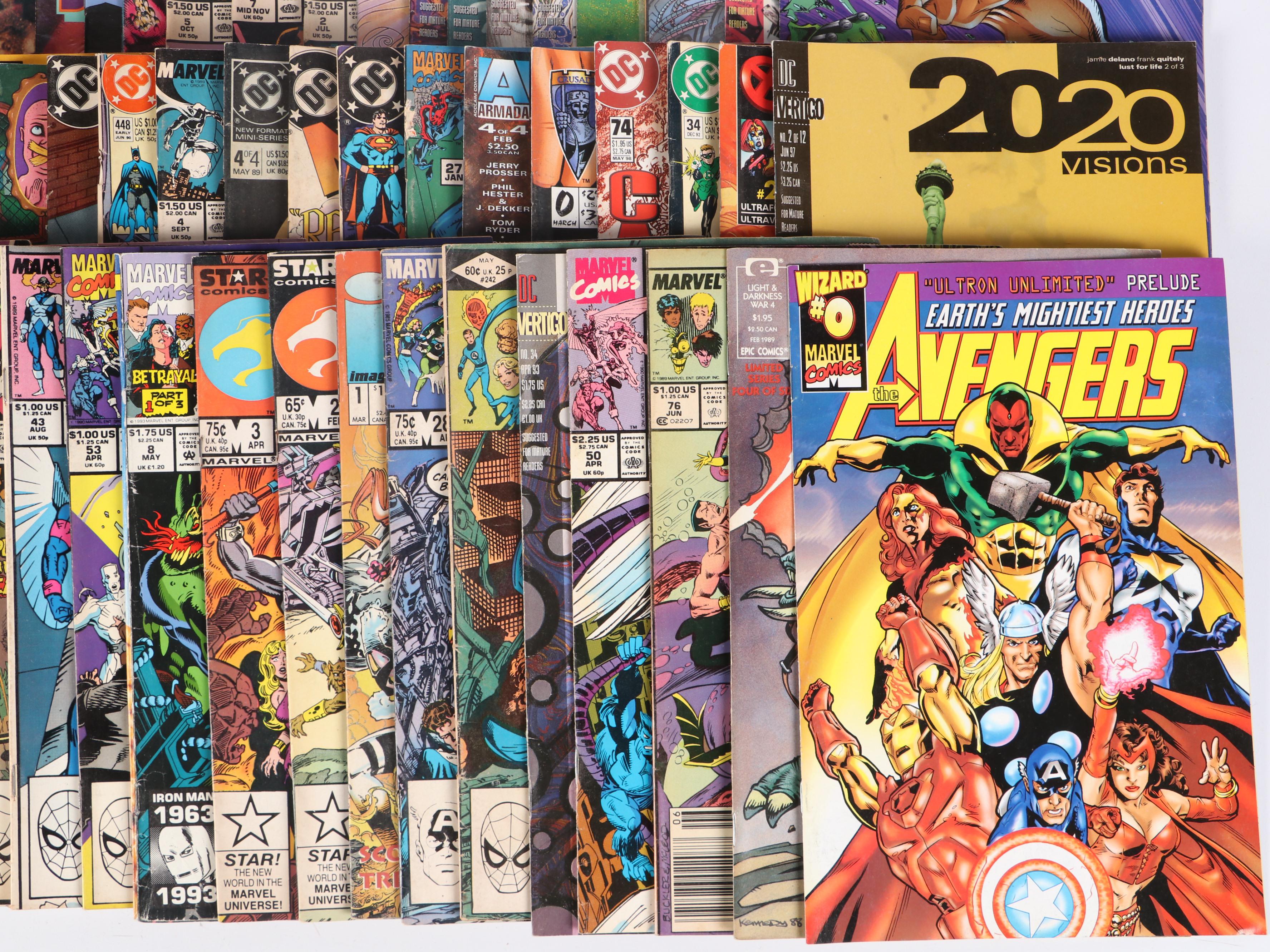 Bronze–Modern Age Comic Books Featuring "John Carter Warlord Of Mars" Issue #1