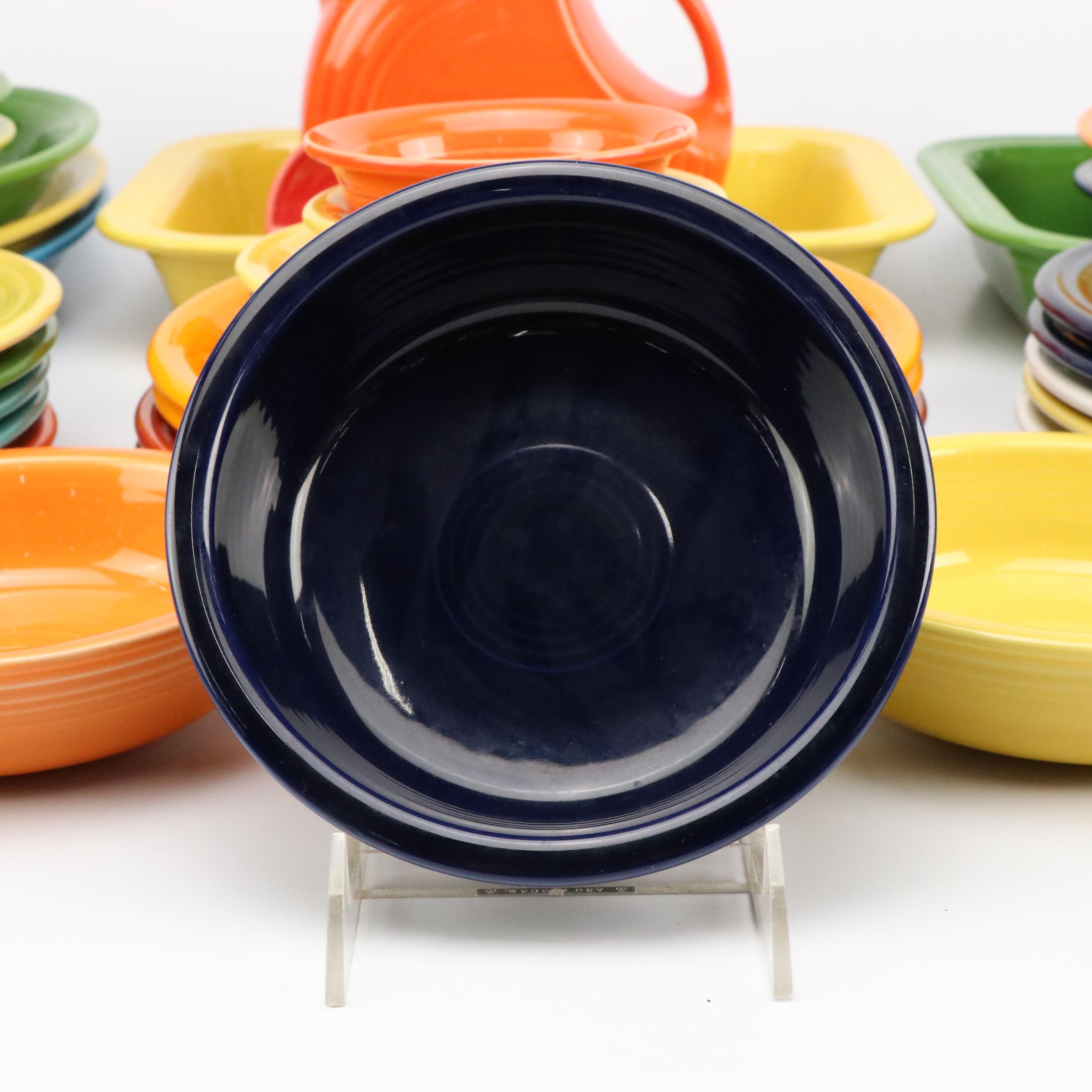 Homer Laughlin "Fiesta" Dinnerware and Serving Pieces