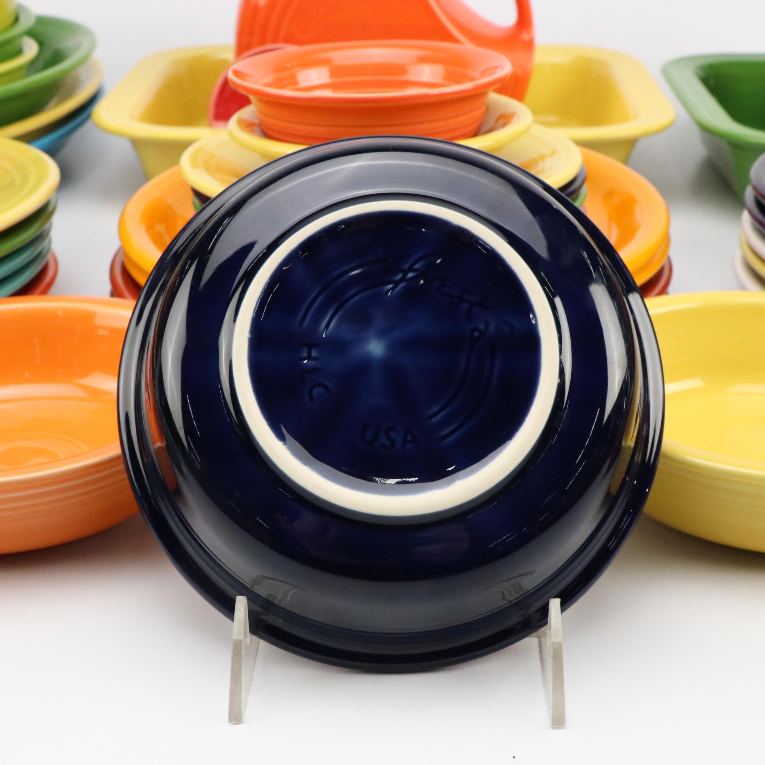 Homer Laughlin "Fiesta" Dinnerware and Serving Pieces