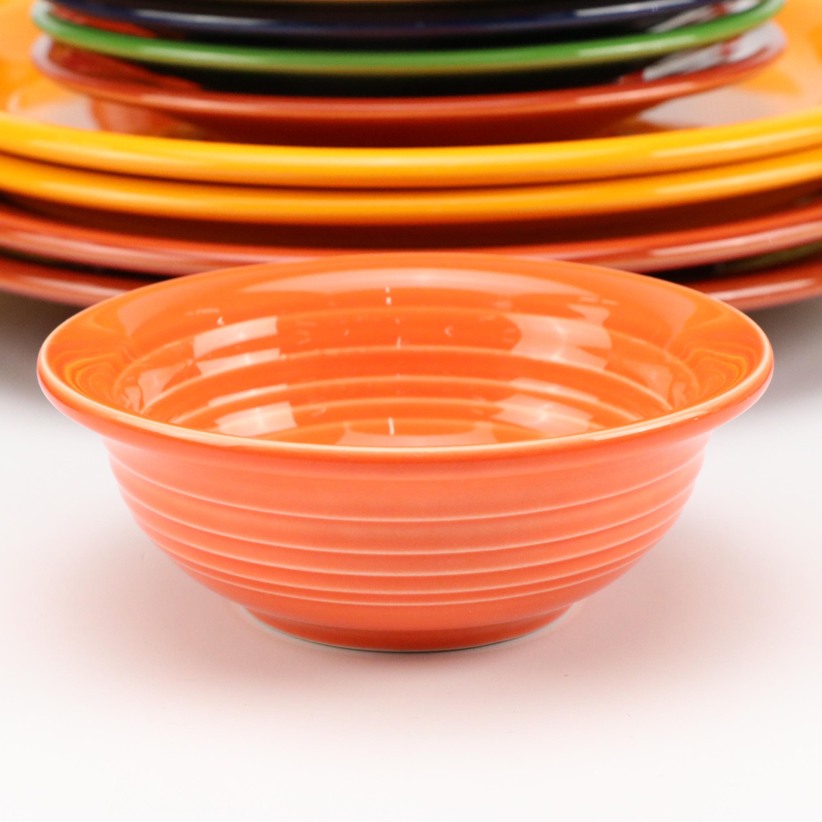 Homer Laughlin "Fiesta" Dinnerware and Serving Pieces