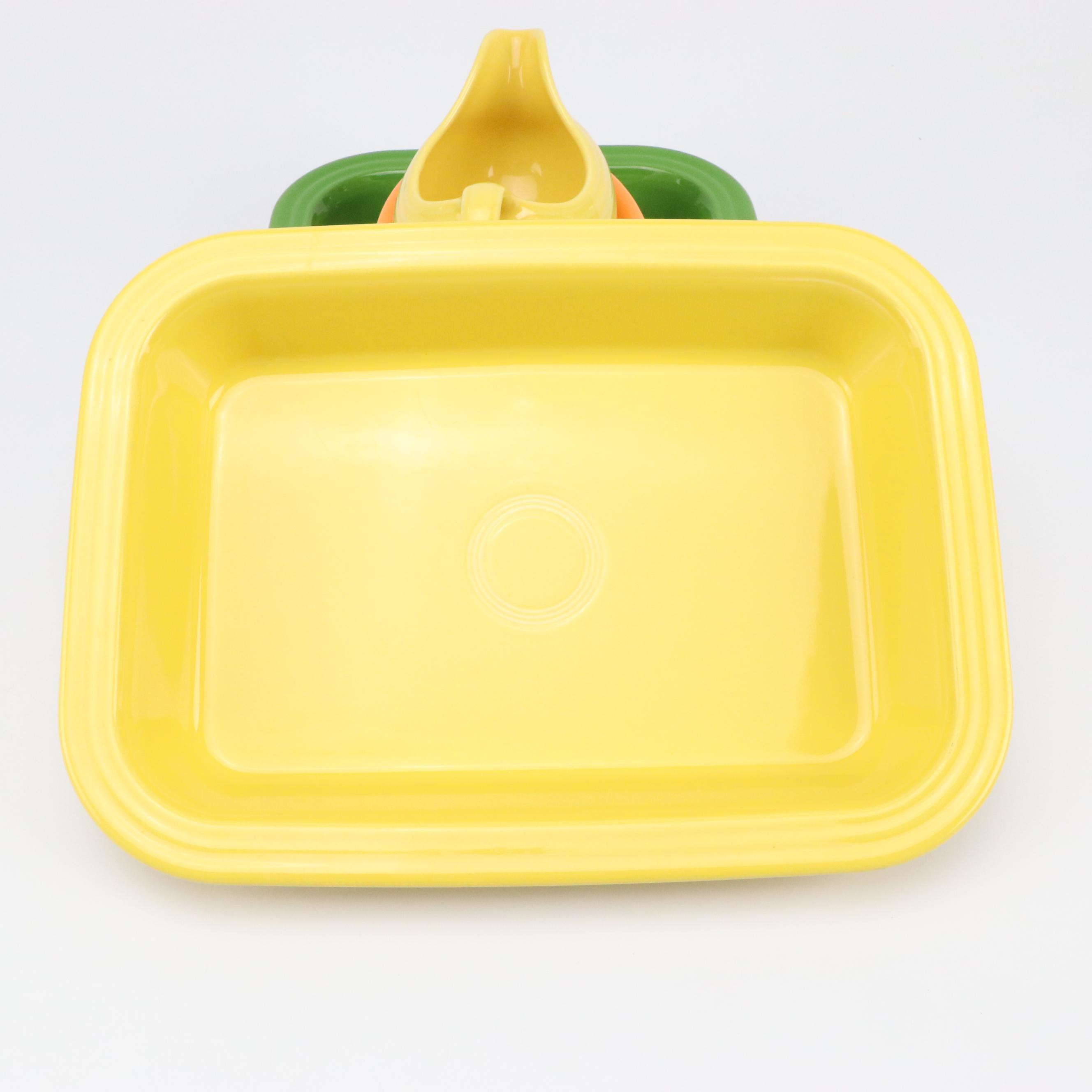 Homer Laughlin "Fiesta" Dinnerware and Serving Pieces