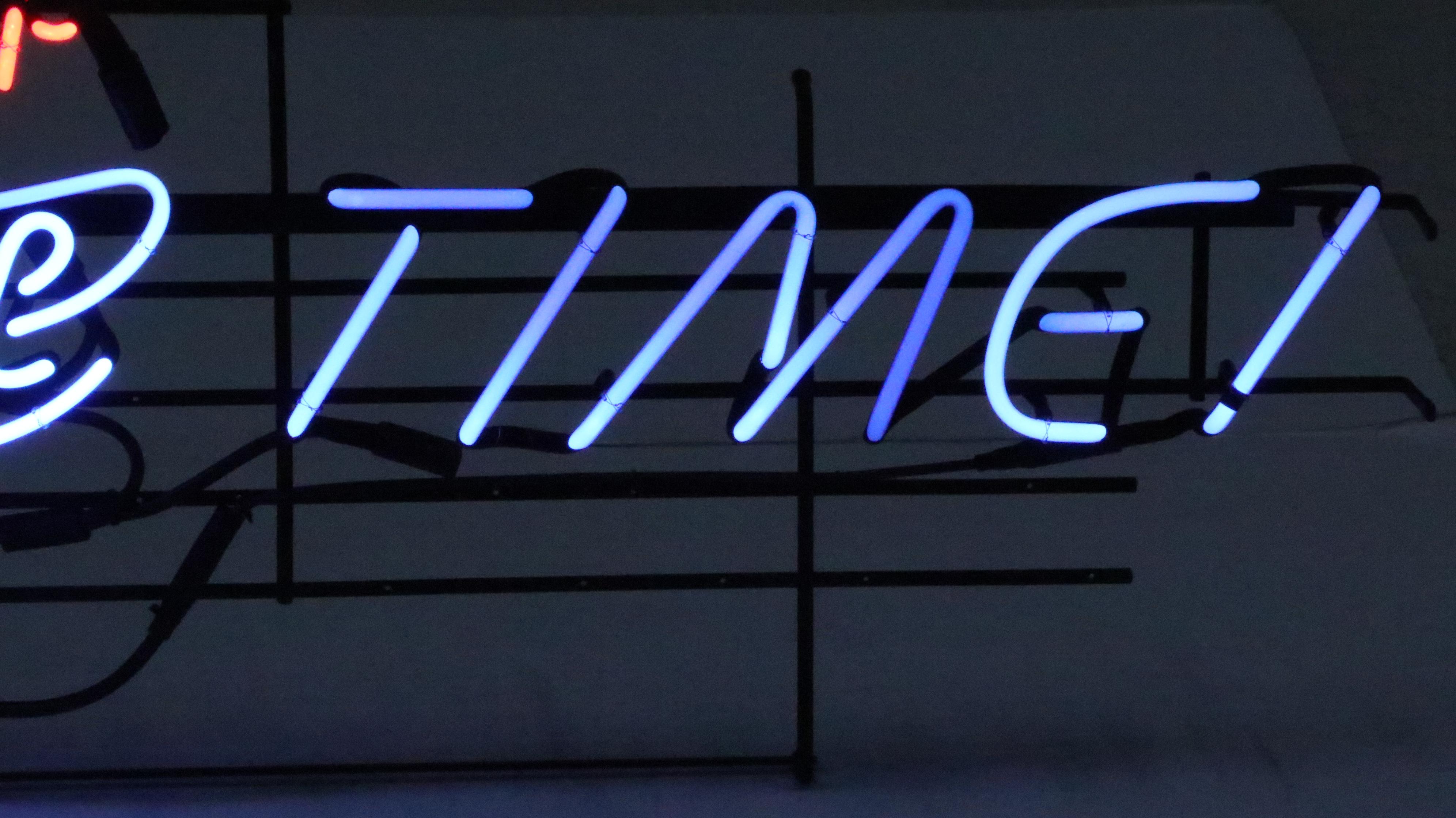 Miller Lite "Miller Time!" 7ft Neon Advertising Sign