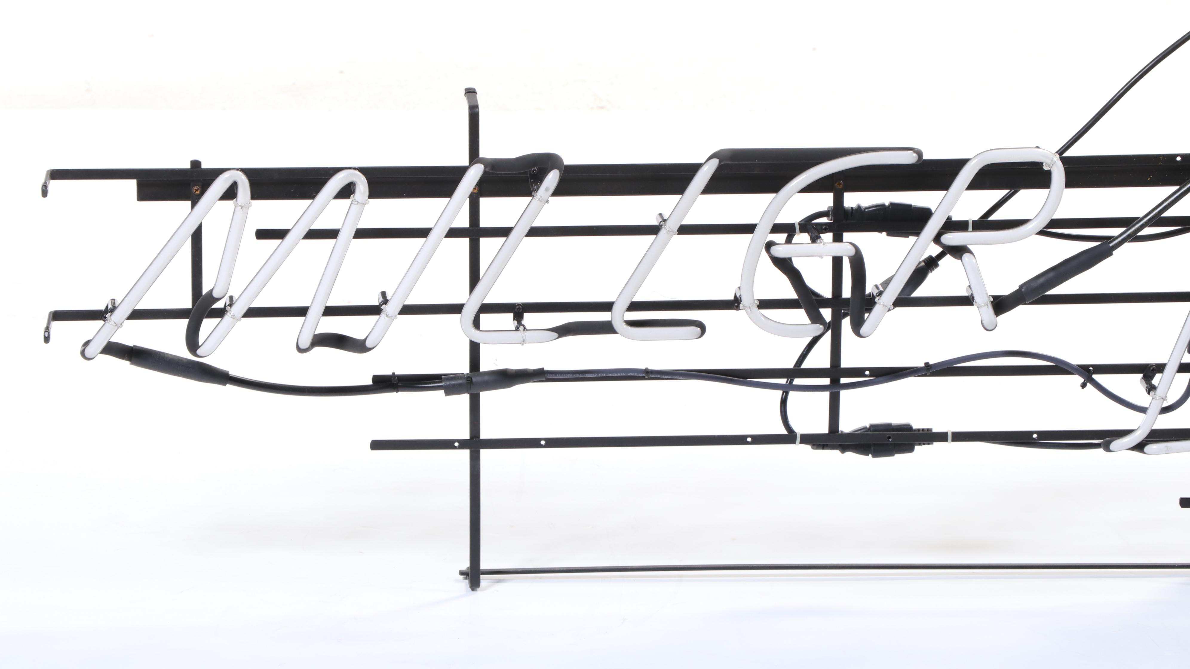 Miller Lite "Miller Time!" 7ft Neon Advertising Sign