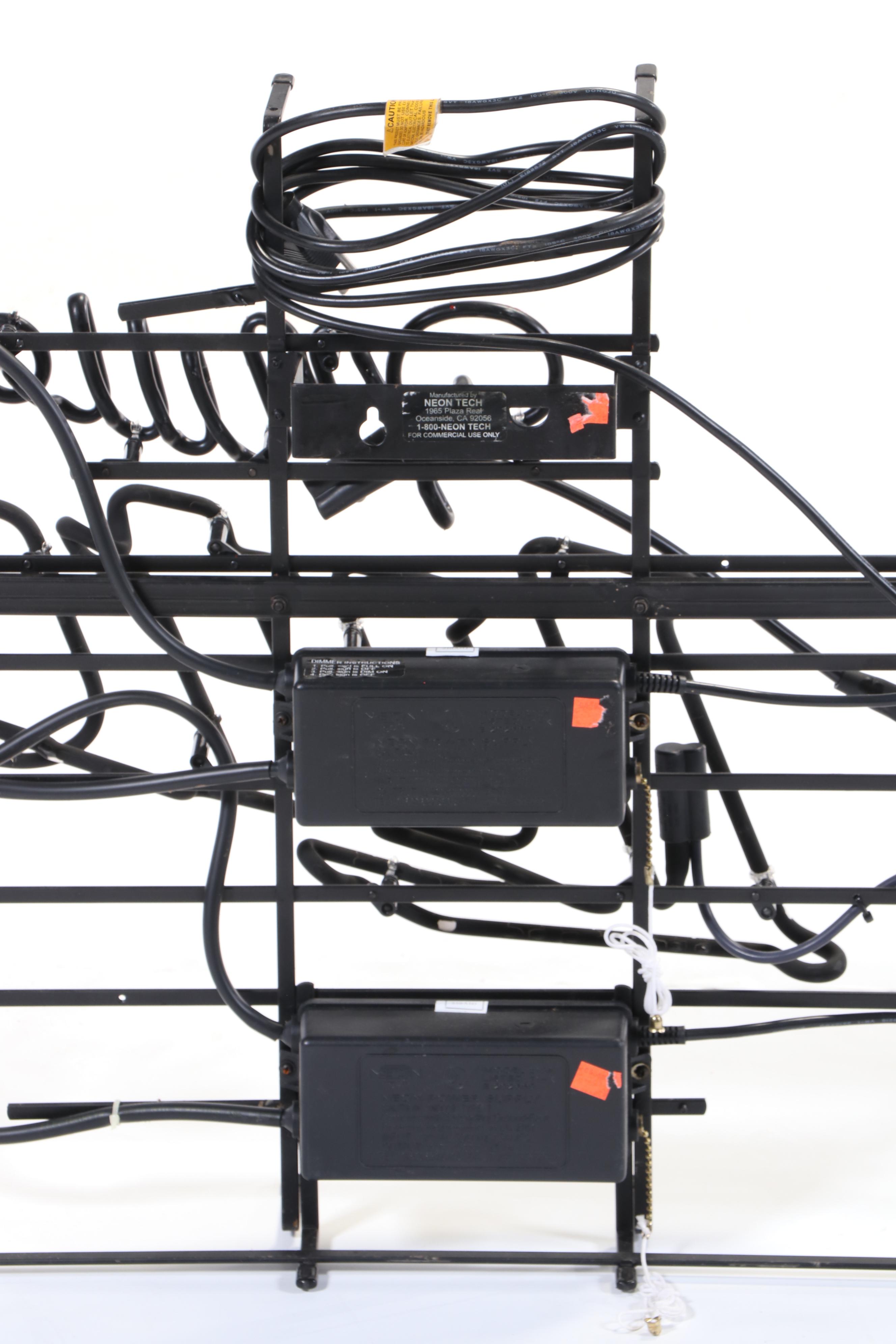 Miller Lite "Miller Time!" 7ft Neon Advertising Sign