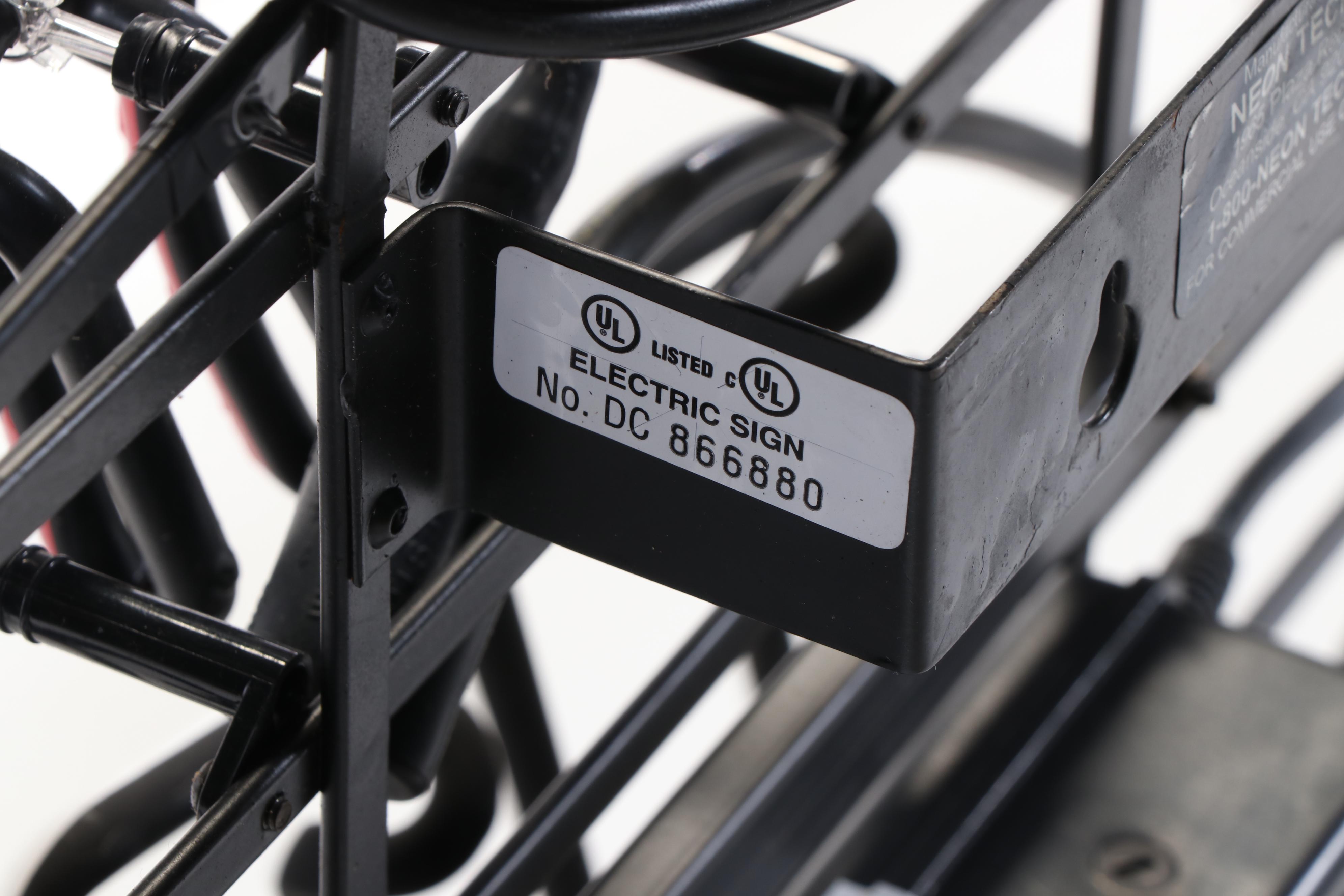 Miller Lite "Miller Time!" 7ft Neon Advertising Sign