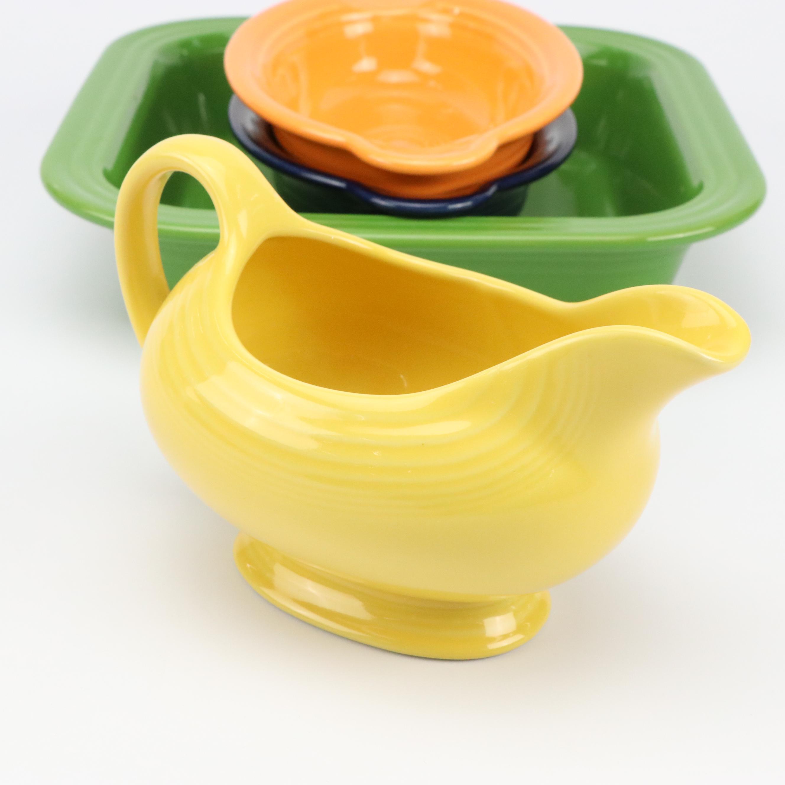 Homer Laughlin "Fiesta" Dinnerware and Serving Pieces