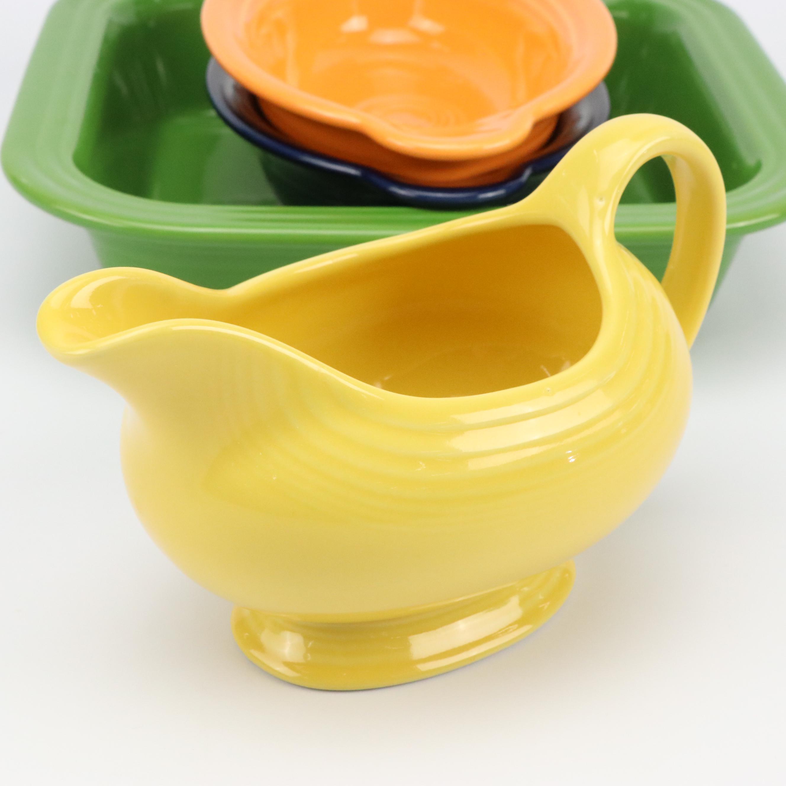 Homer Laughlin "Fiesta" Dinnerware and Serving Pieces