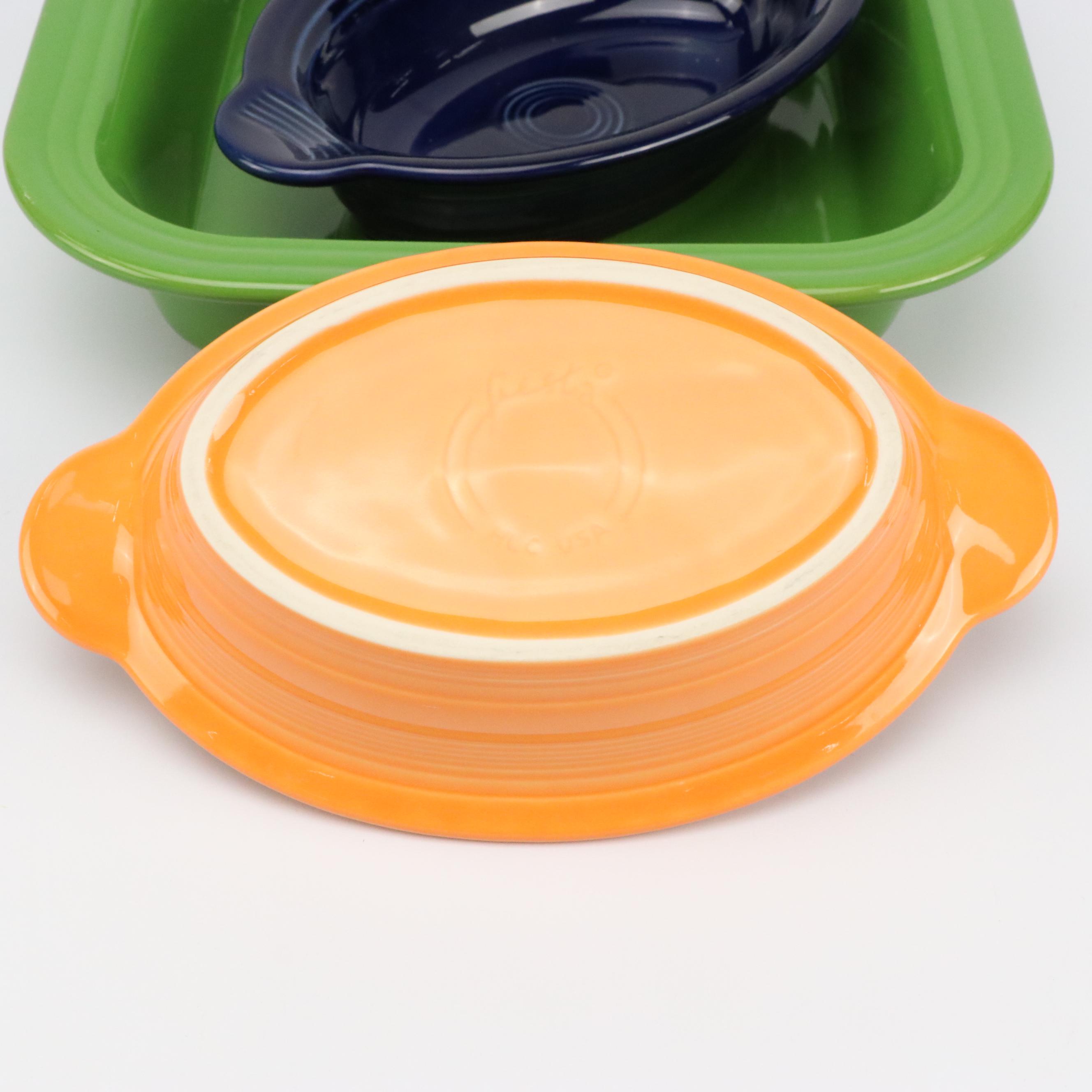 Homer Laughlin "Fiesta" Dinnerware and Serving Pieces