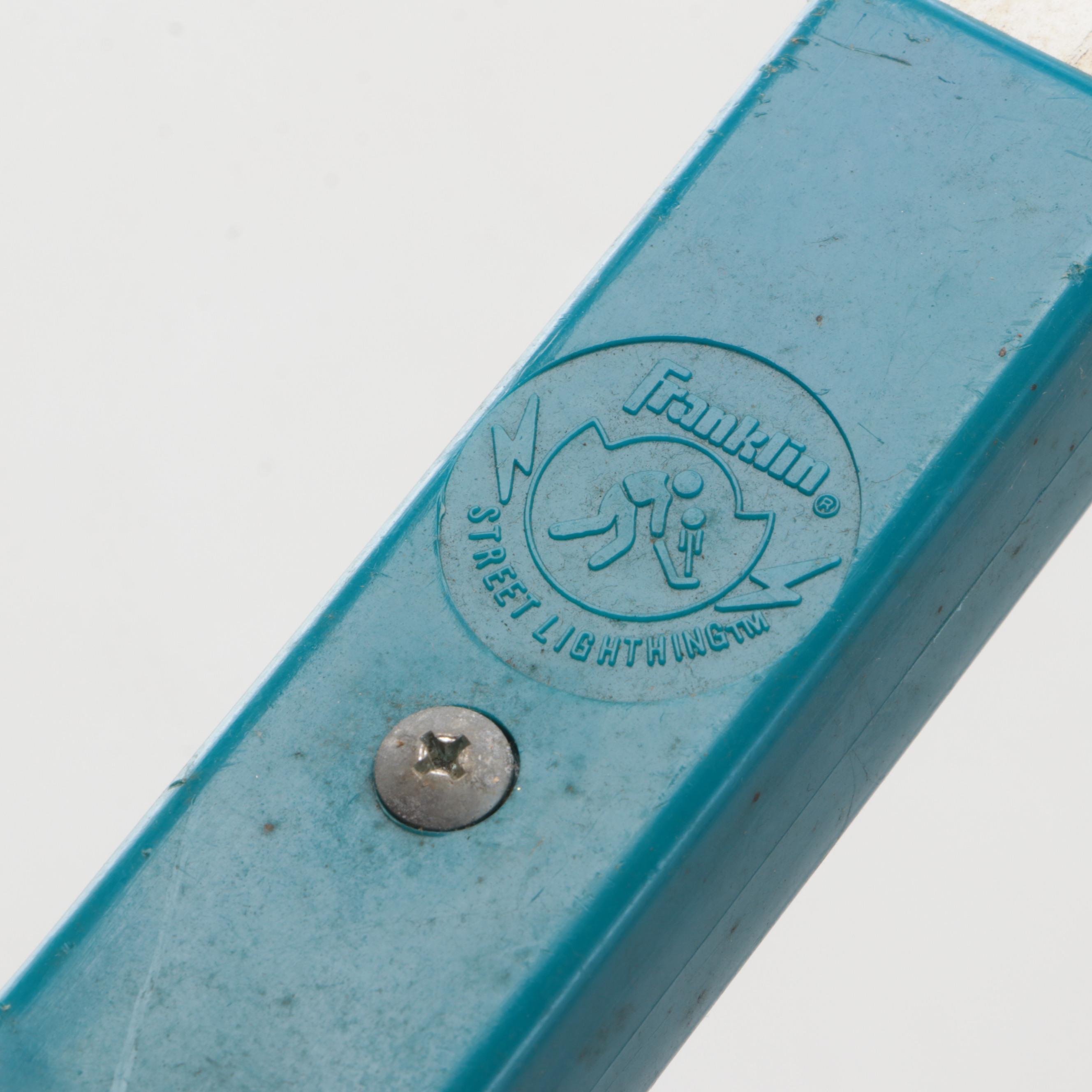 Cincinnati Cyclones and Mighty Ducks Hockey Sticks and Puck with Gretzky Bear