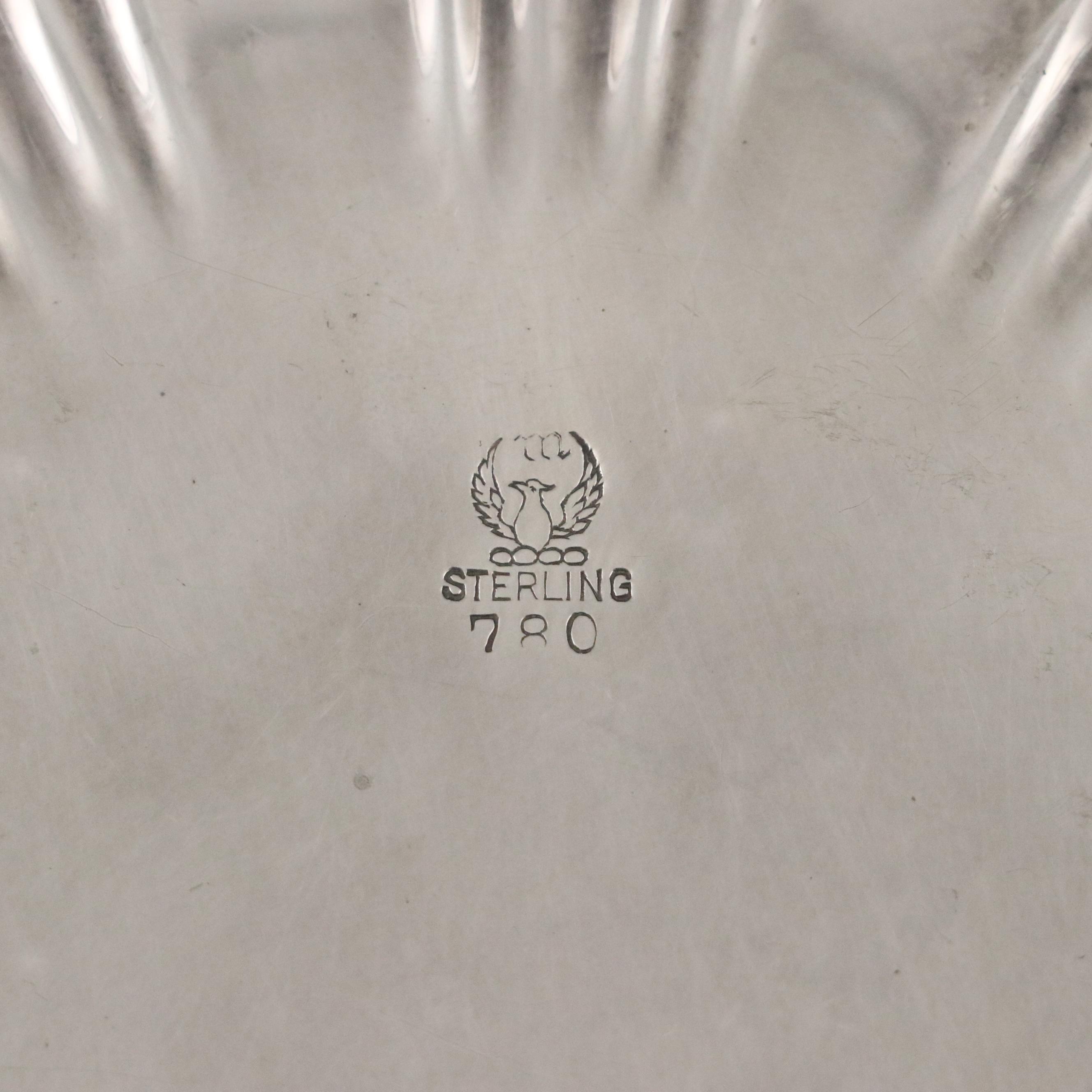 Meriden Britannia Co. Reticulated Sterling Silver Bowl