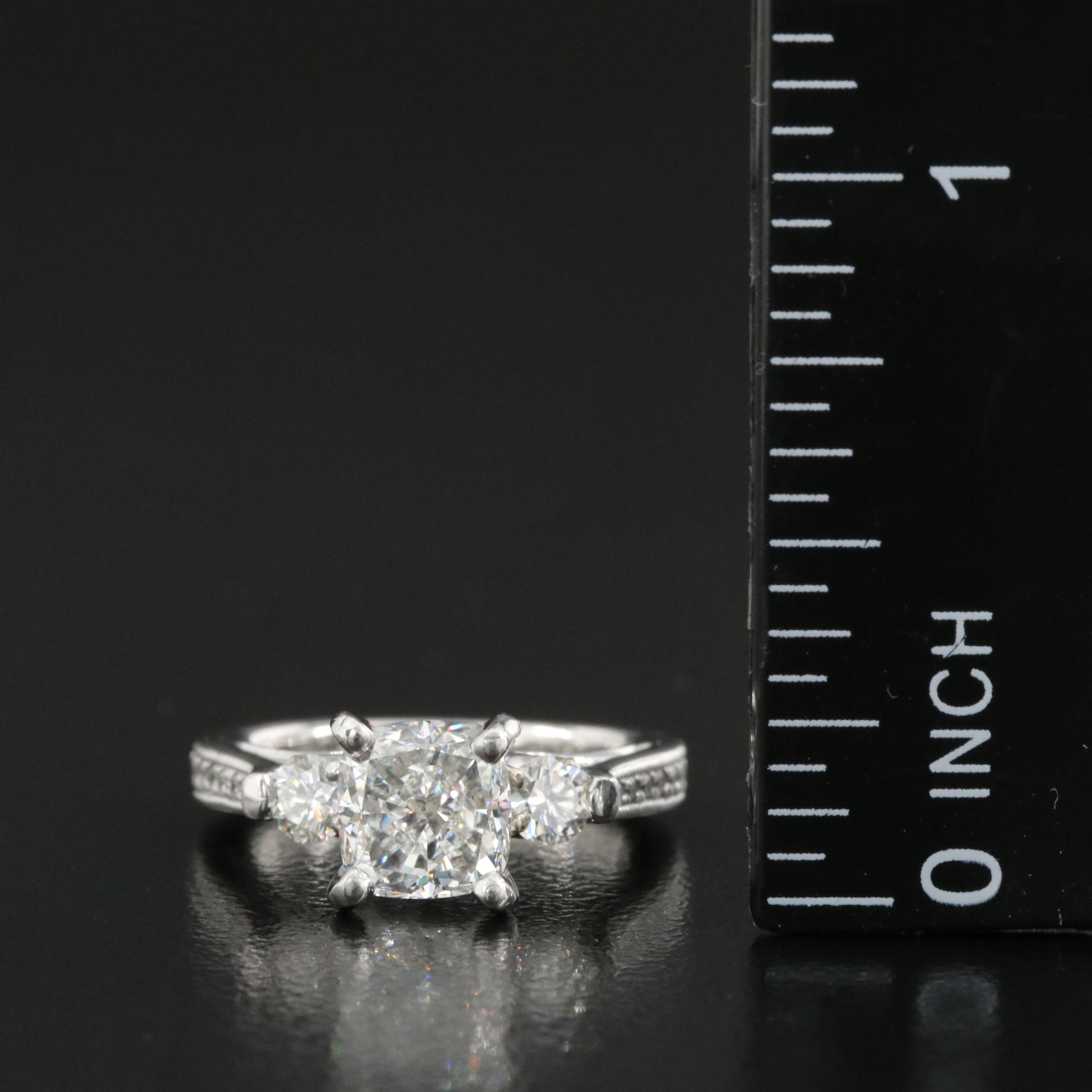 Scott Kay Platinum 2.00 CTW Diamond Ring with GIA eReport
