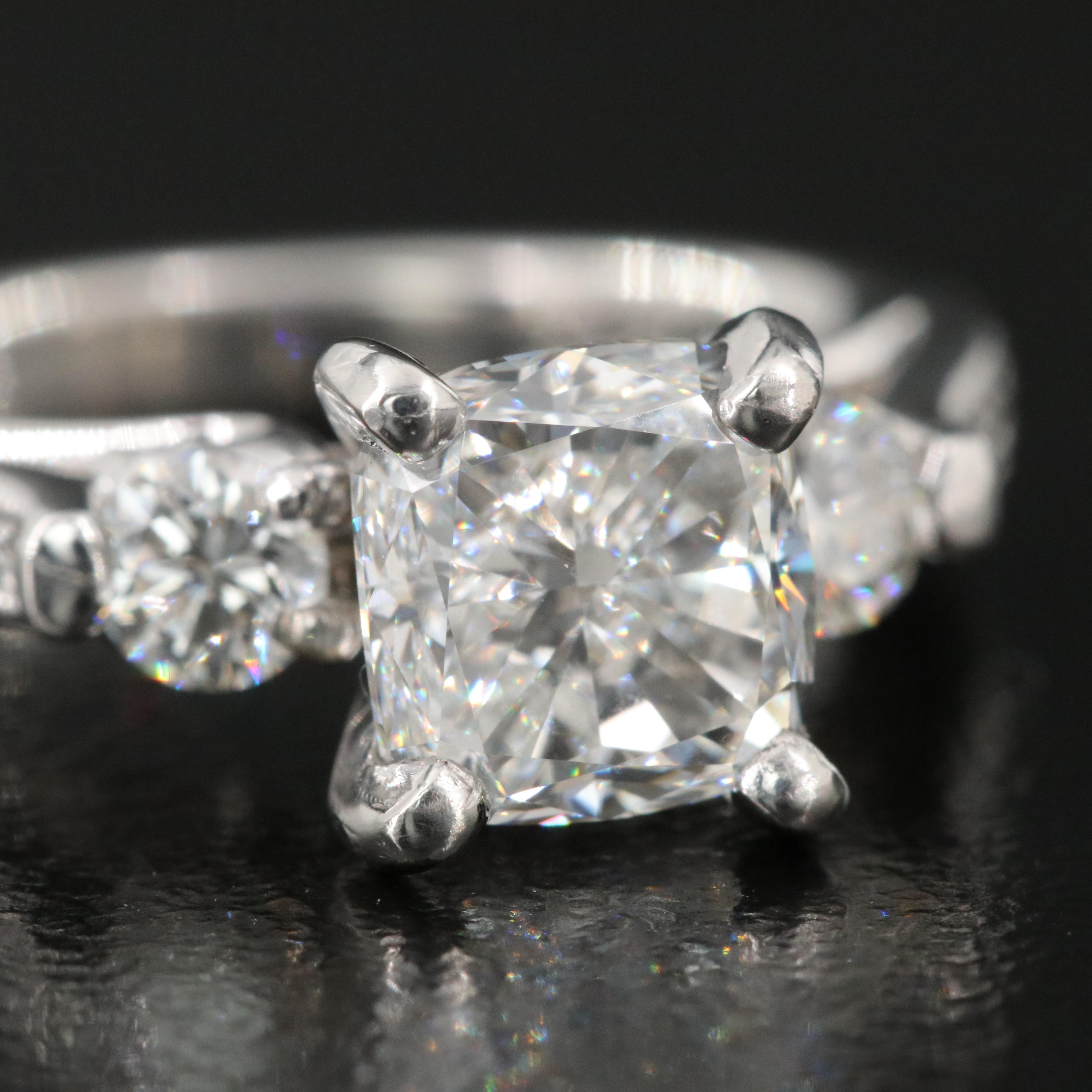 Scott Kay Platinum 2.00 CTW Diamond Ring with GIA eReport