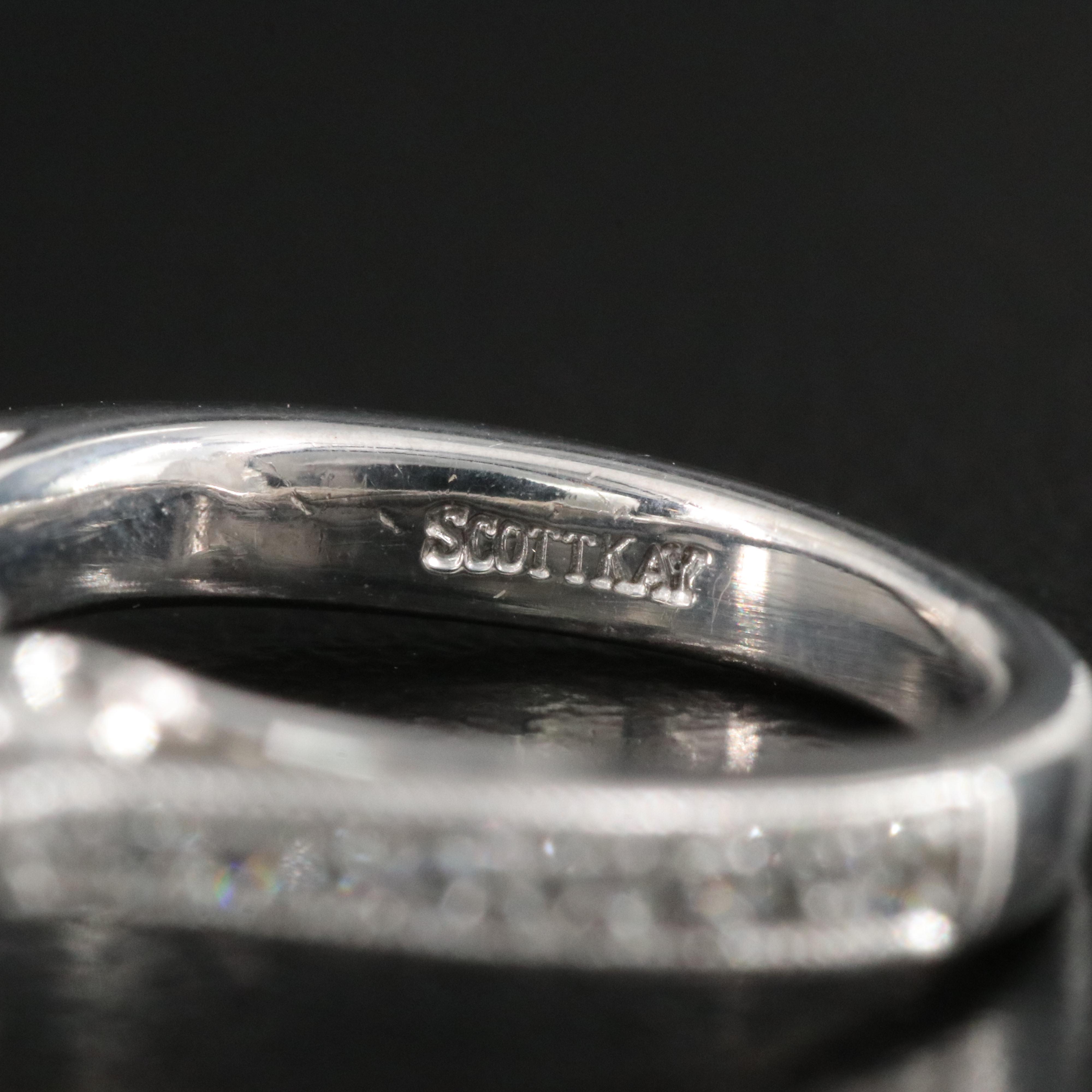 Scott Kay Platinum 2.00 CTW Diamond Ring with GIA eReport