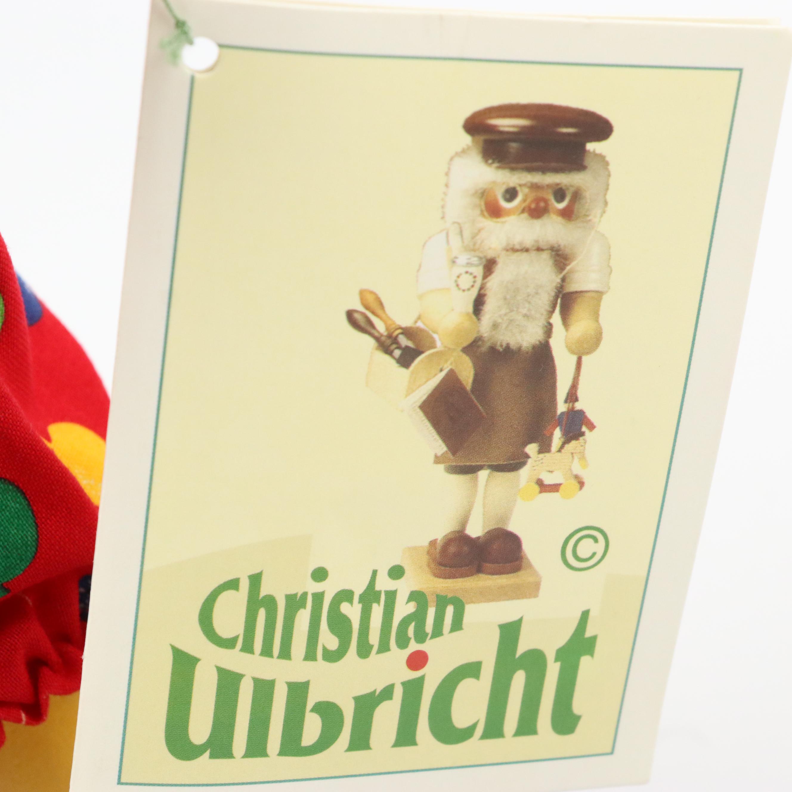 Christian Ulbricht Wooden Clown Nutcracker