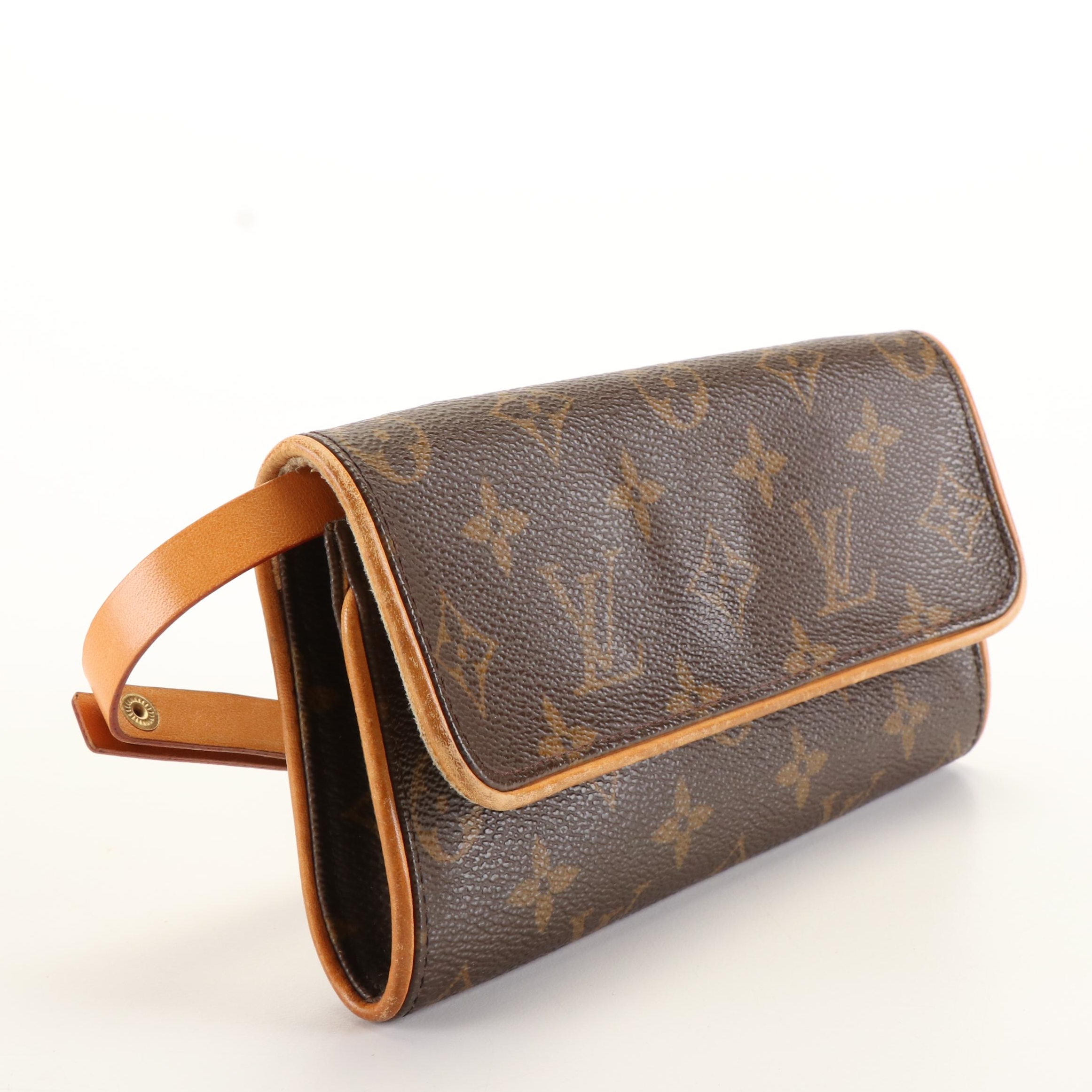 Louis Vuitton Pochette Twin PM Shoulder Bag in Monogram Canvas
