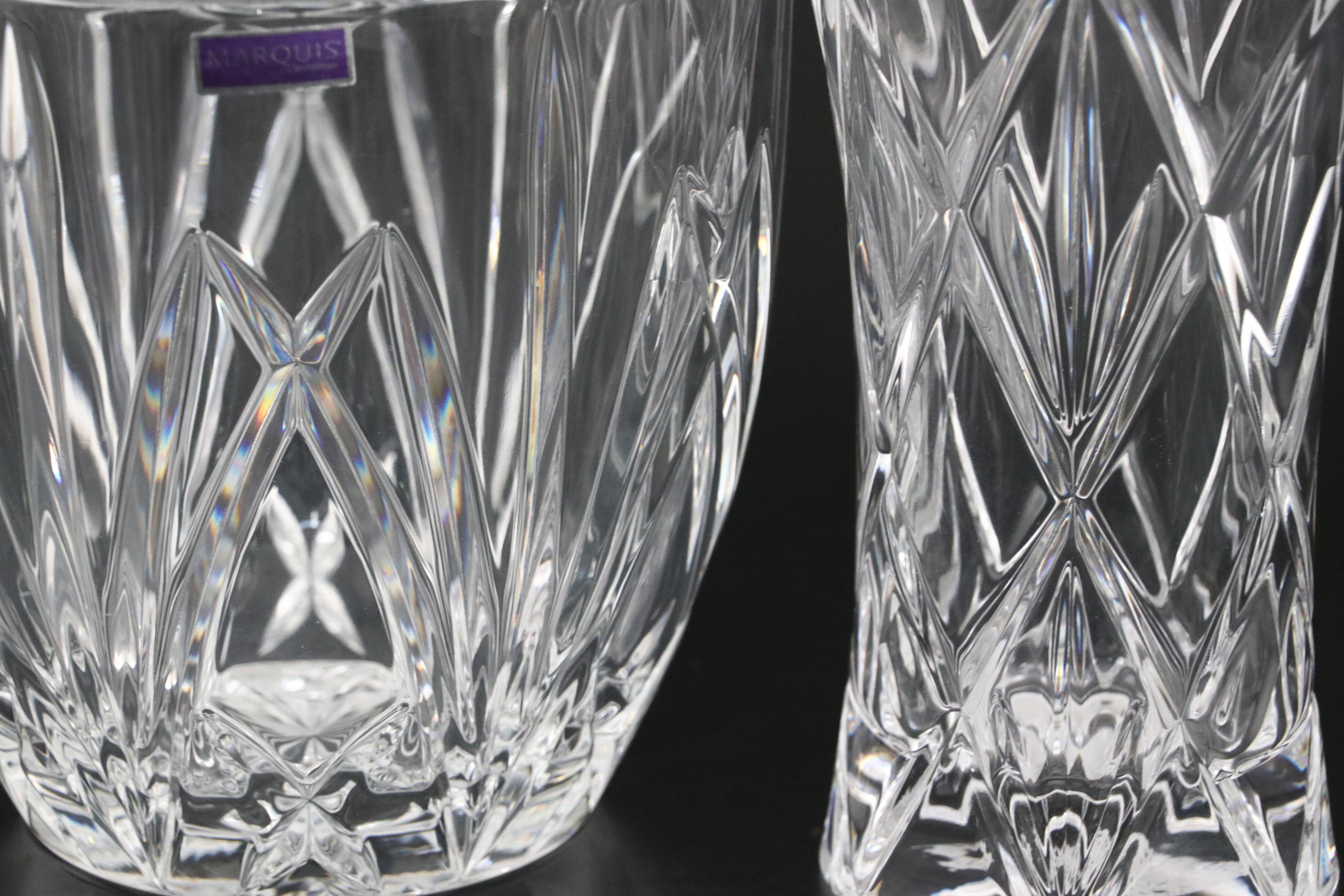 Marquis by Waterford Candy Dishes with Other Crystal Table Accessories