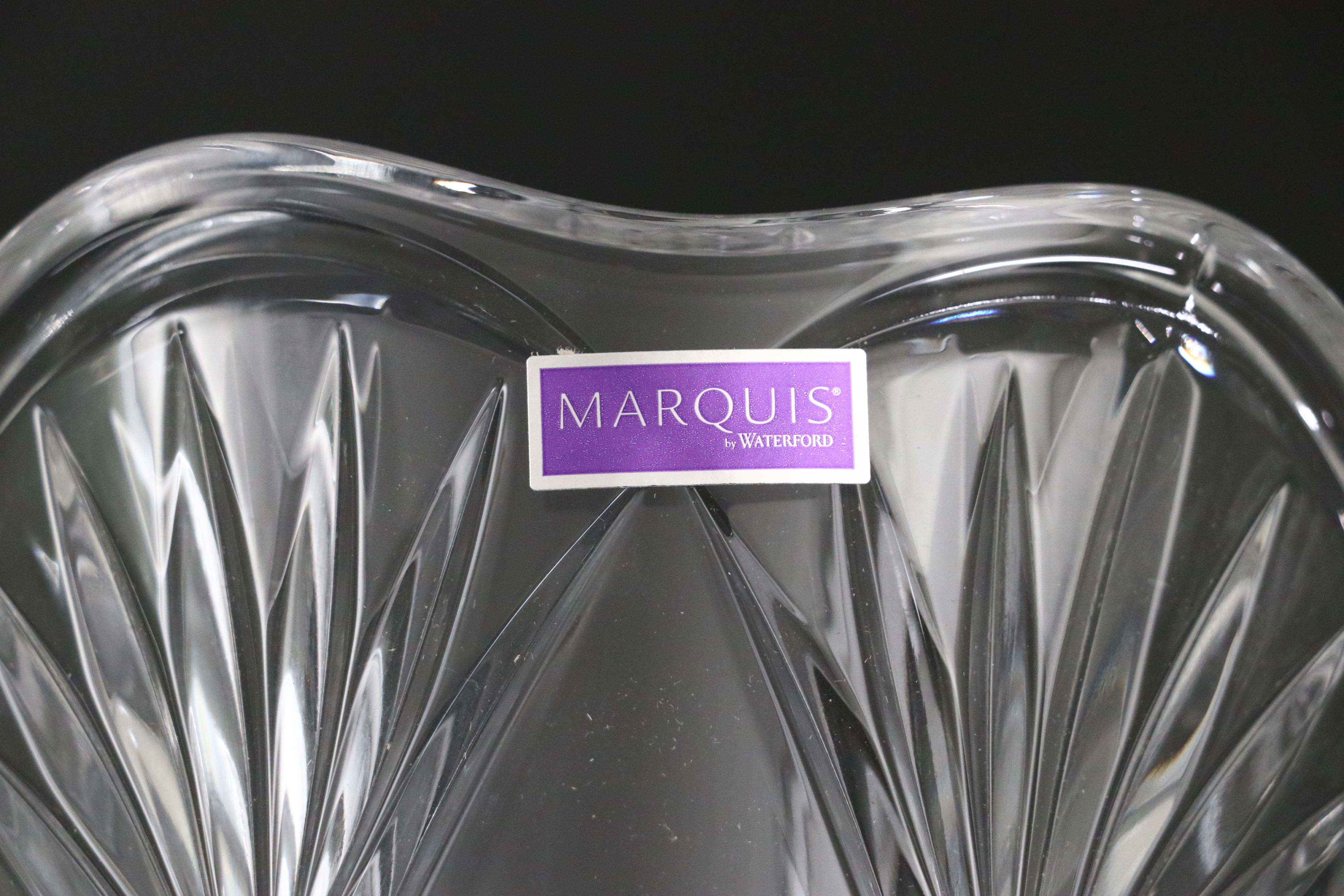 Marquis by Waterford Candy Dishes with Other Crystal Table Accessories