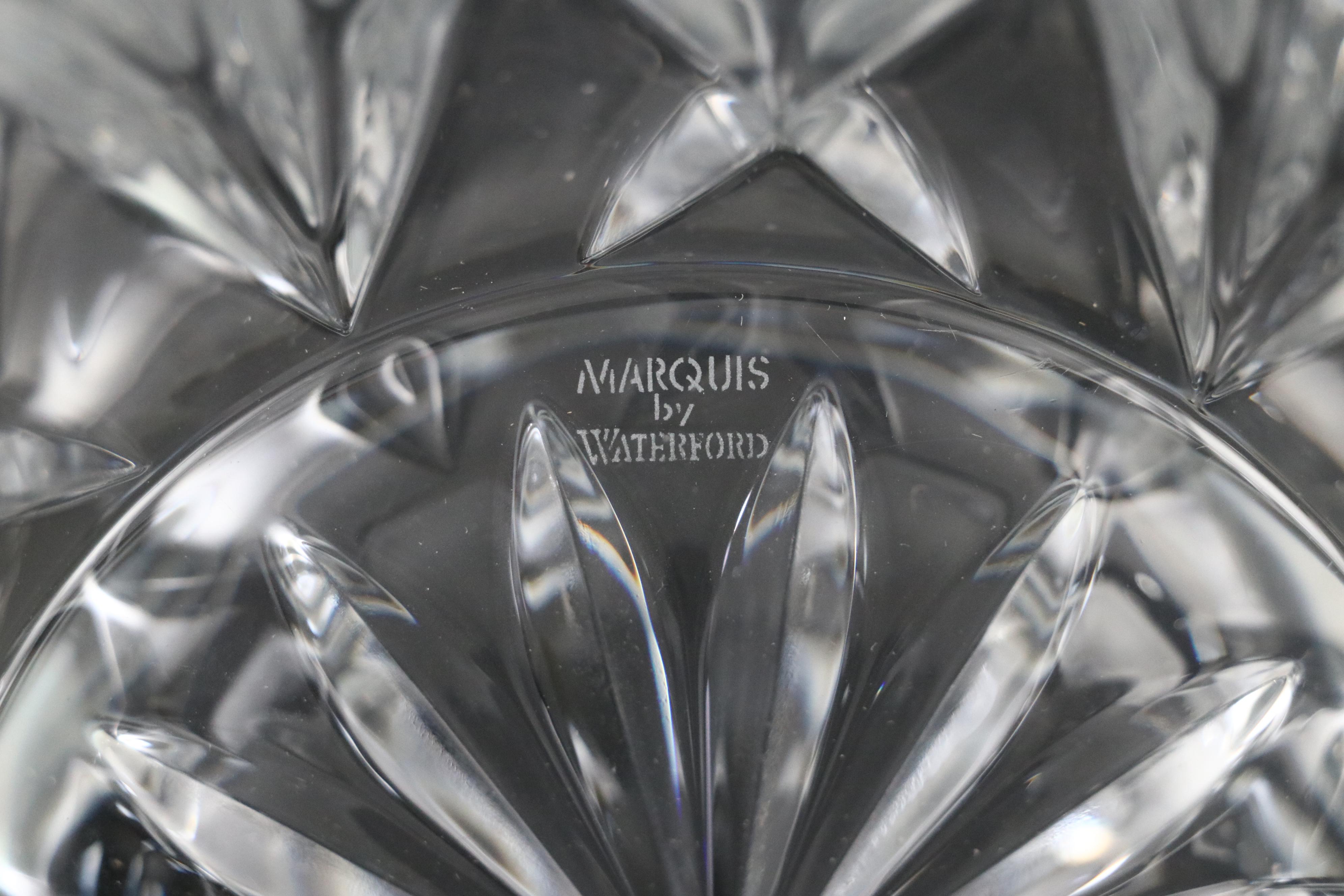 Marquis by Waterford Candy Dishes with Other Crystal Table Accessories