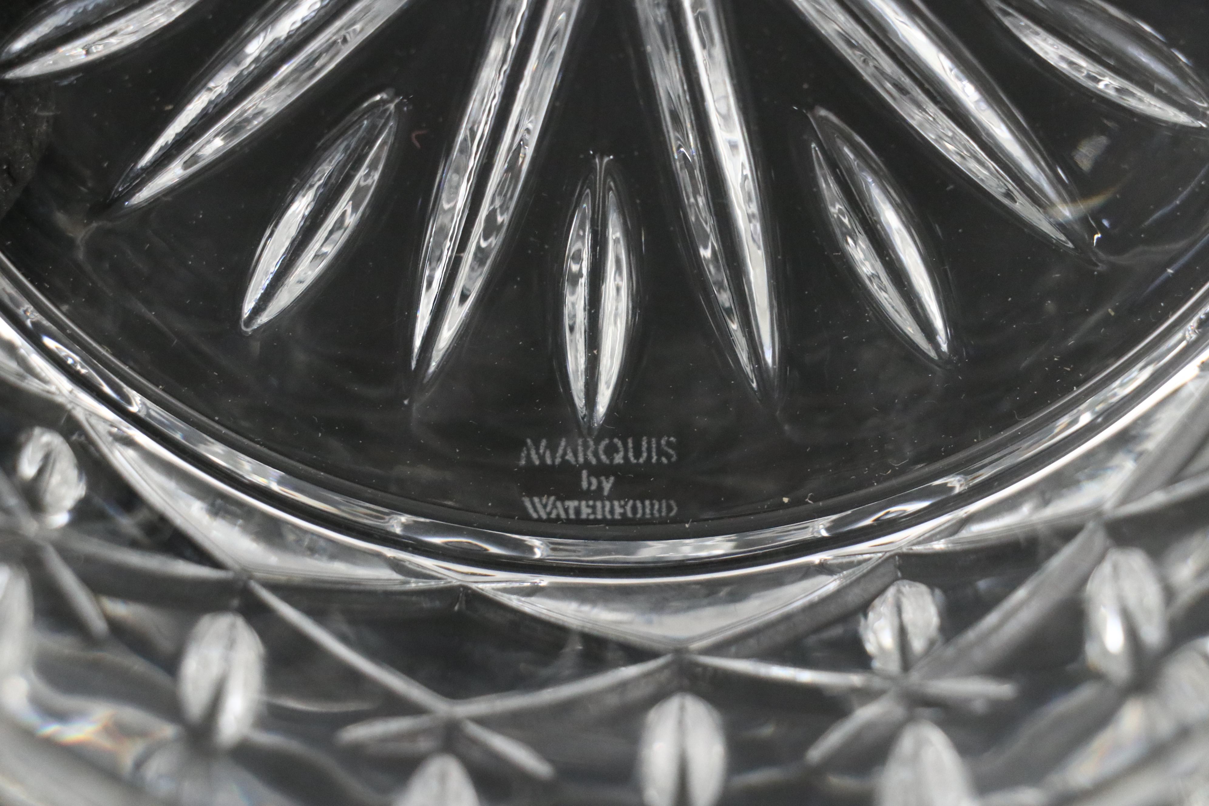 Marquis by Waterford Candy Dishes with Other Crystal Table Accessories
