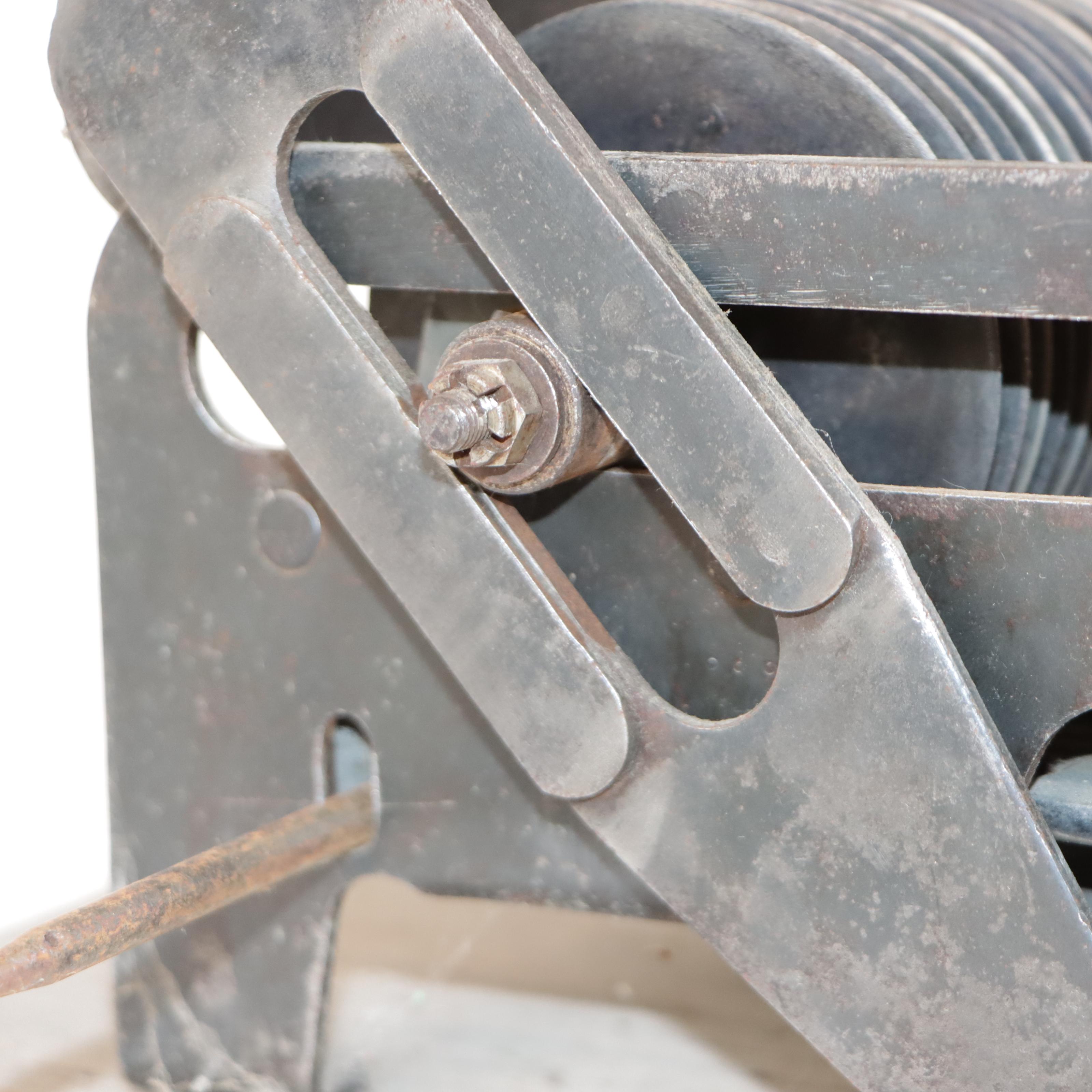 Manual Cast Iron Meat Tenderizer, Early 20th Century