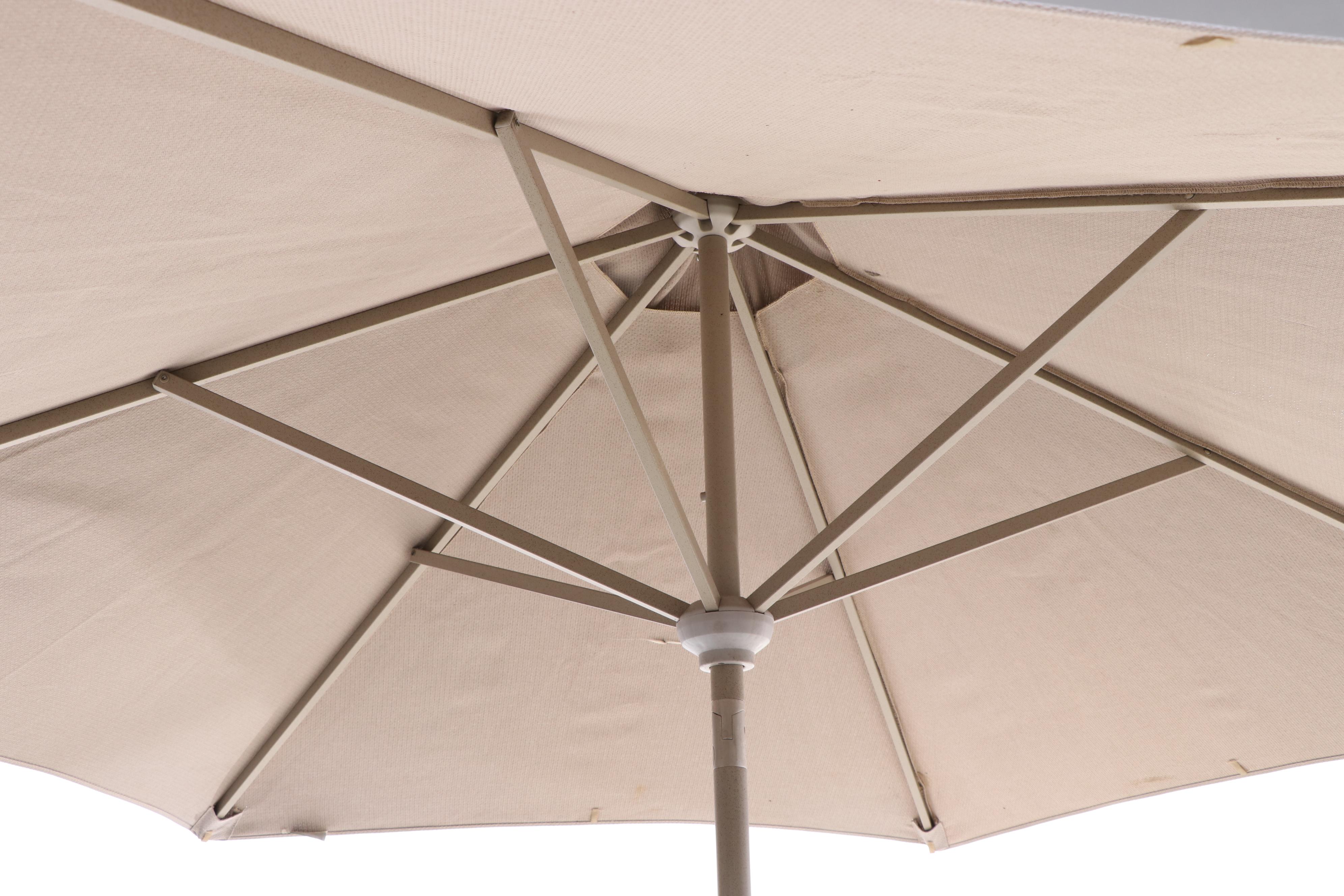 Eight-Piece Garden Treasures Classics Powder-Coated Aluminum Patio Dining Set