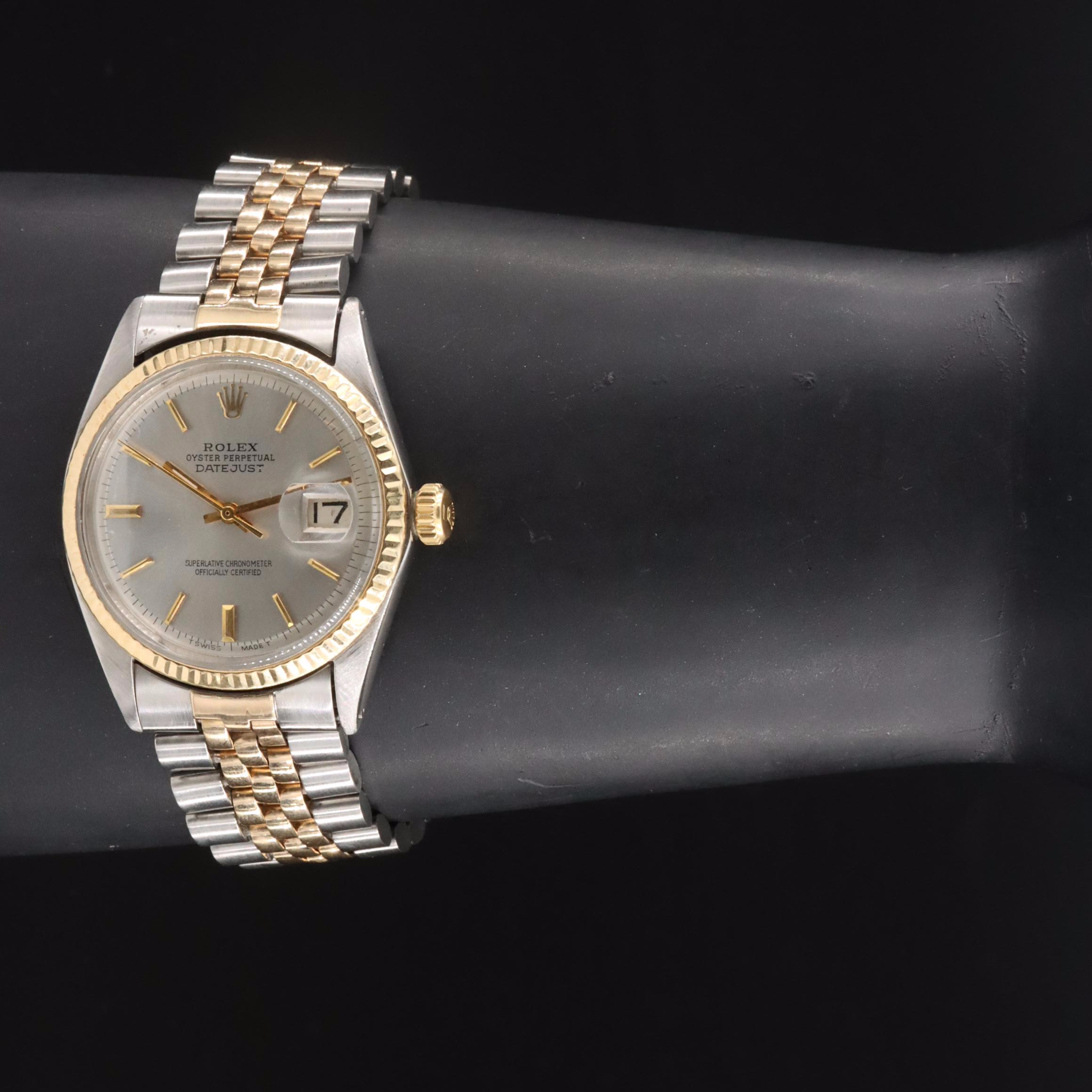 1970 Rolex Two-Tone Datejust Watch