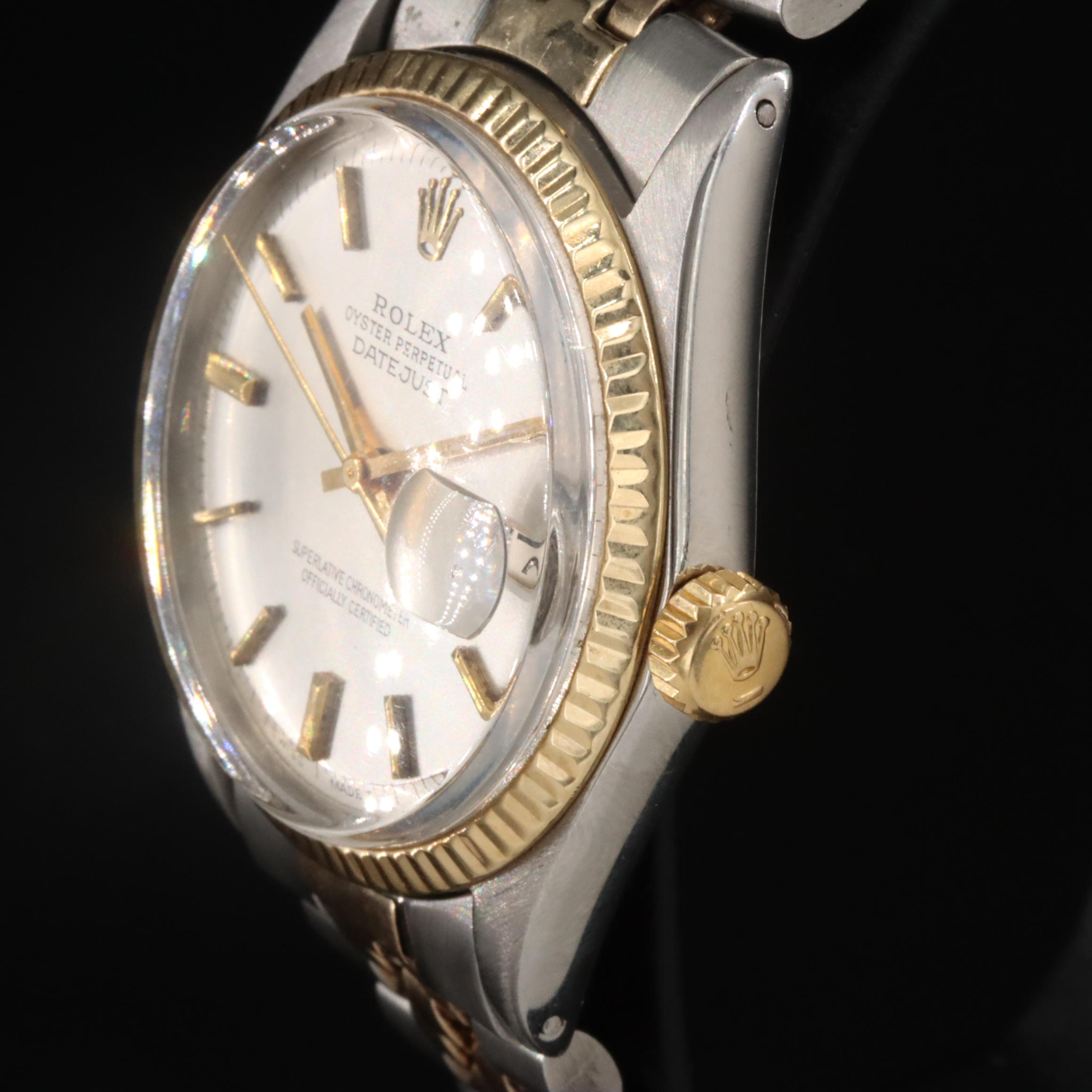 1970 Rolex Two-Tone Datejust Watch