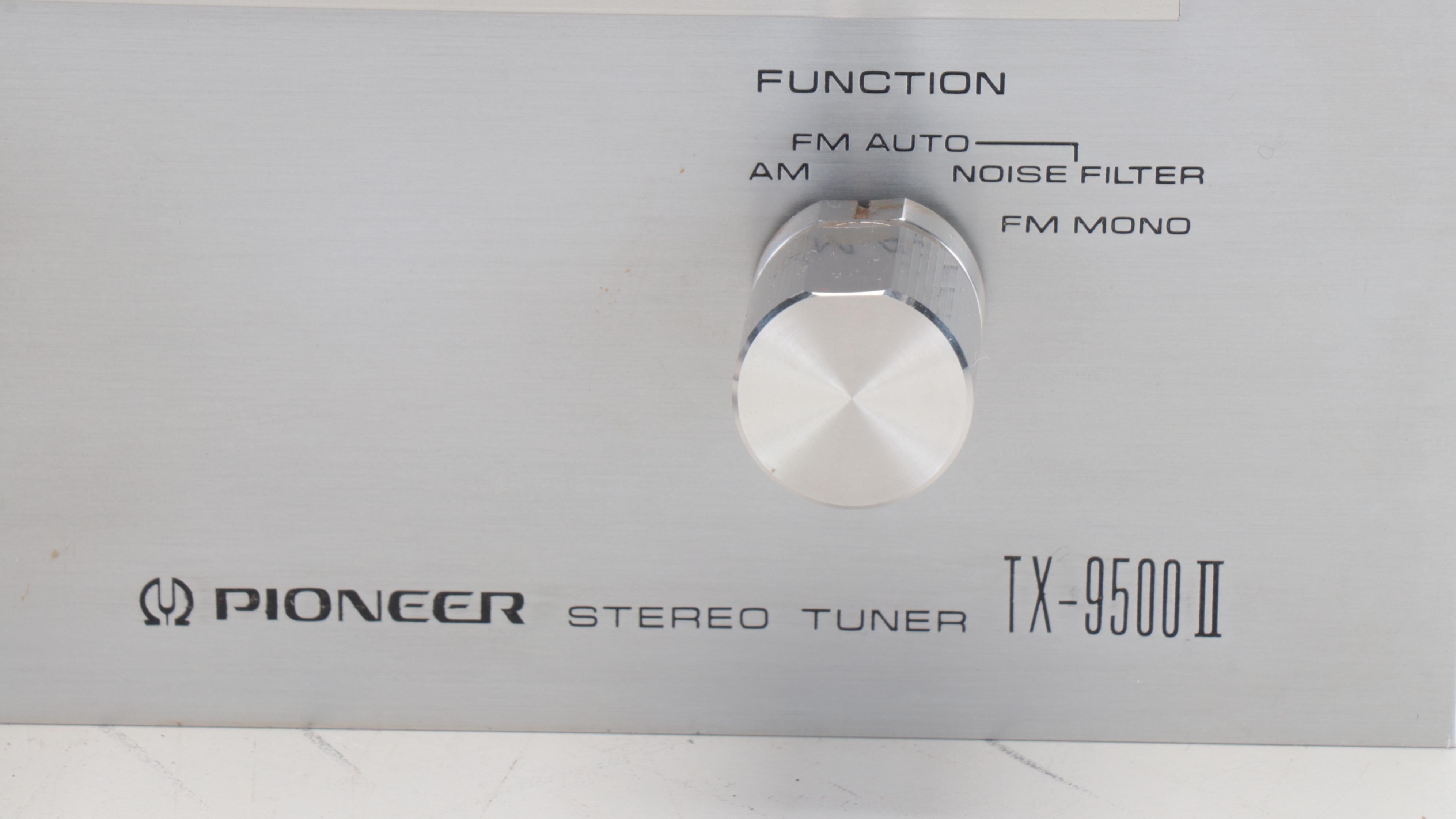 Pioneer TX-9500 II Stereo Tuner, circa 1977