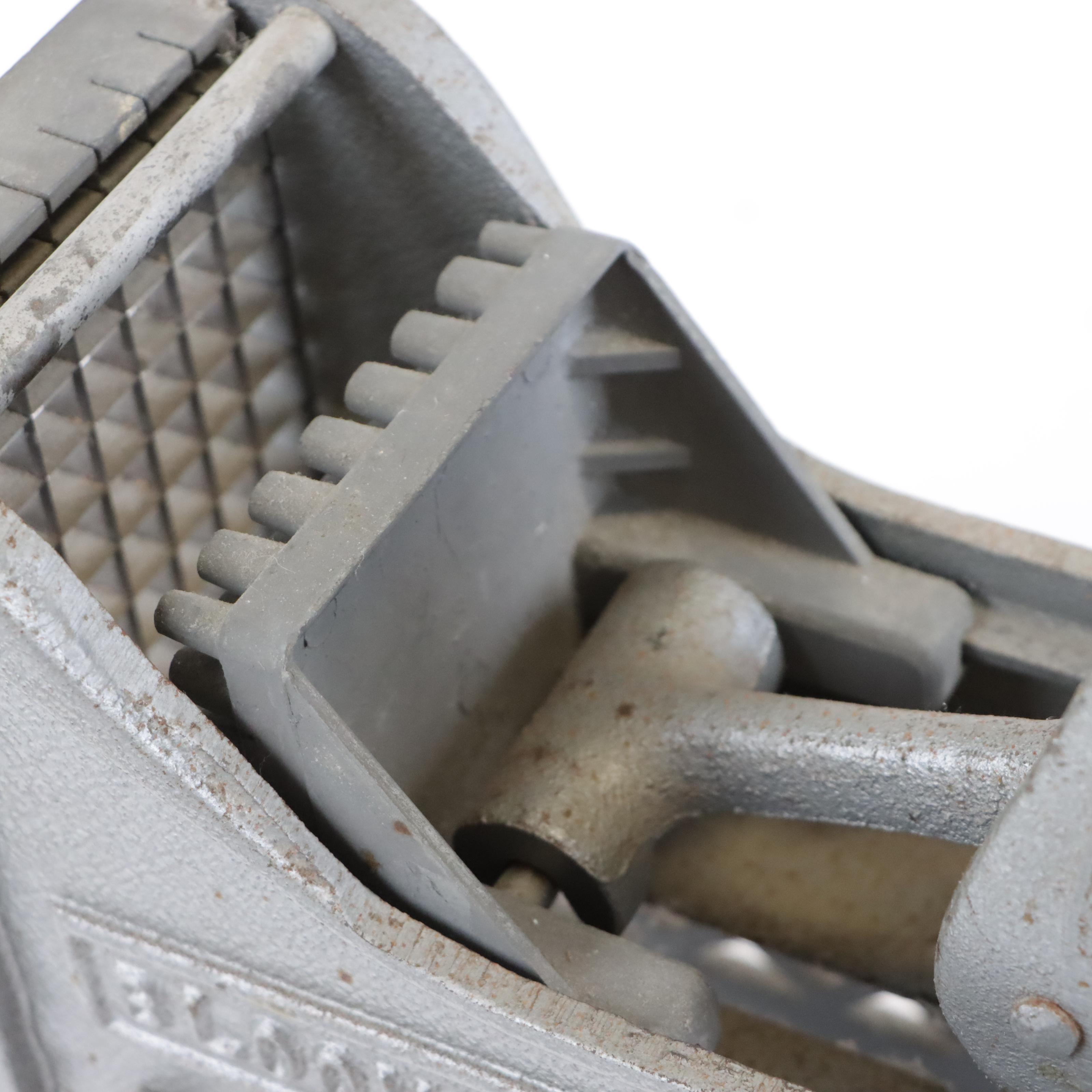 Bloomfield MFG. Co Cast Iron French Fry Cutter, Early 20th Century