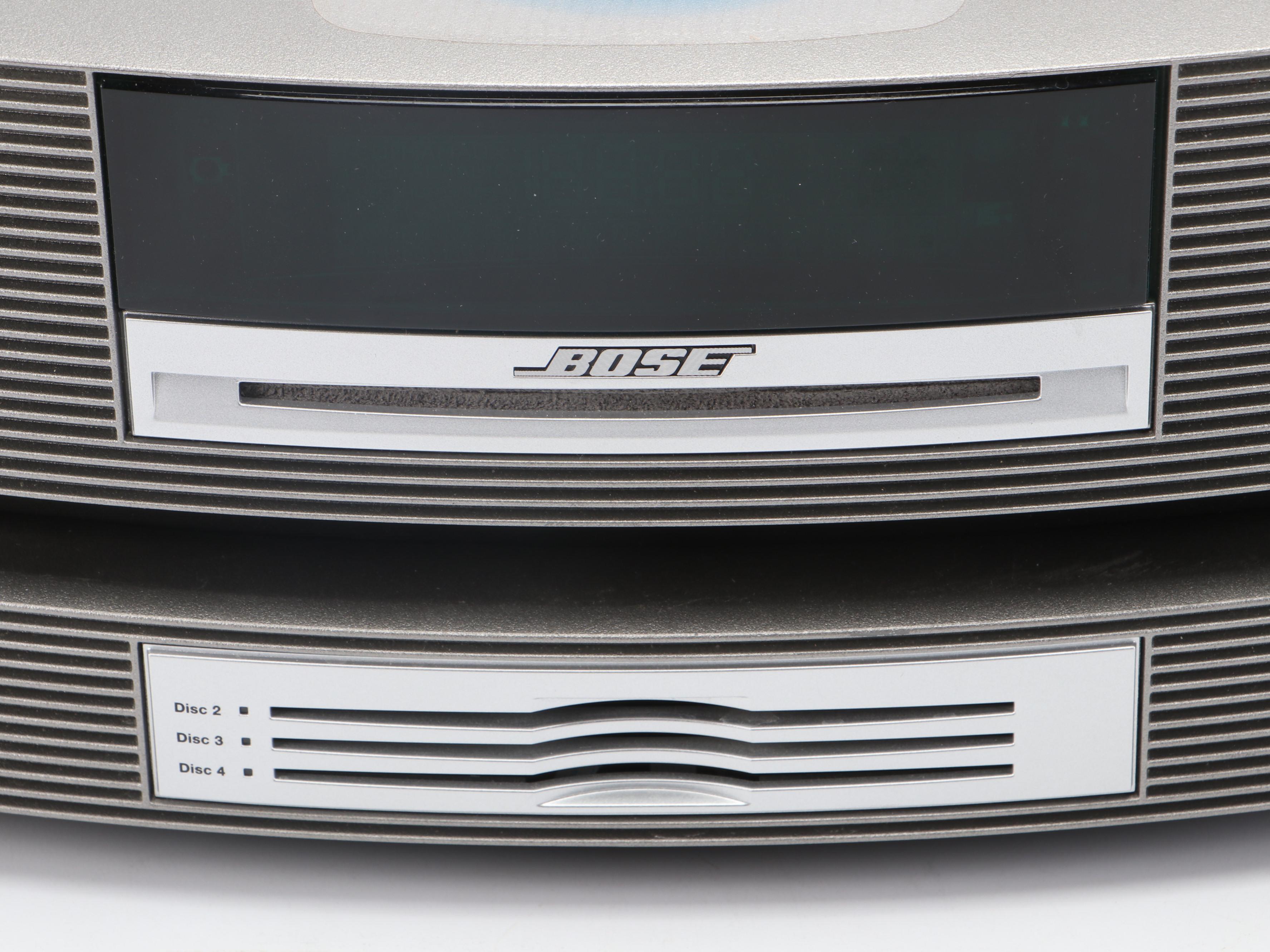 Bose Wave Music System III Radio with Wave Multi-CD Changer Accessory ...
