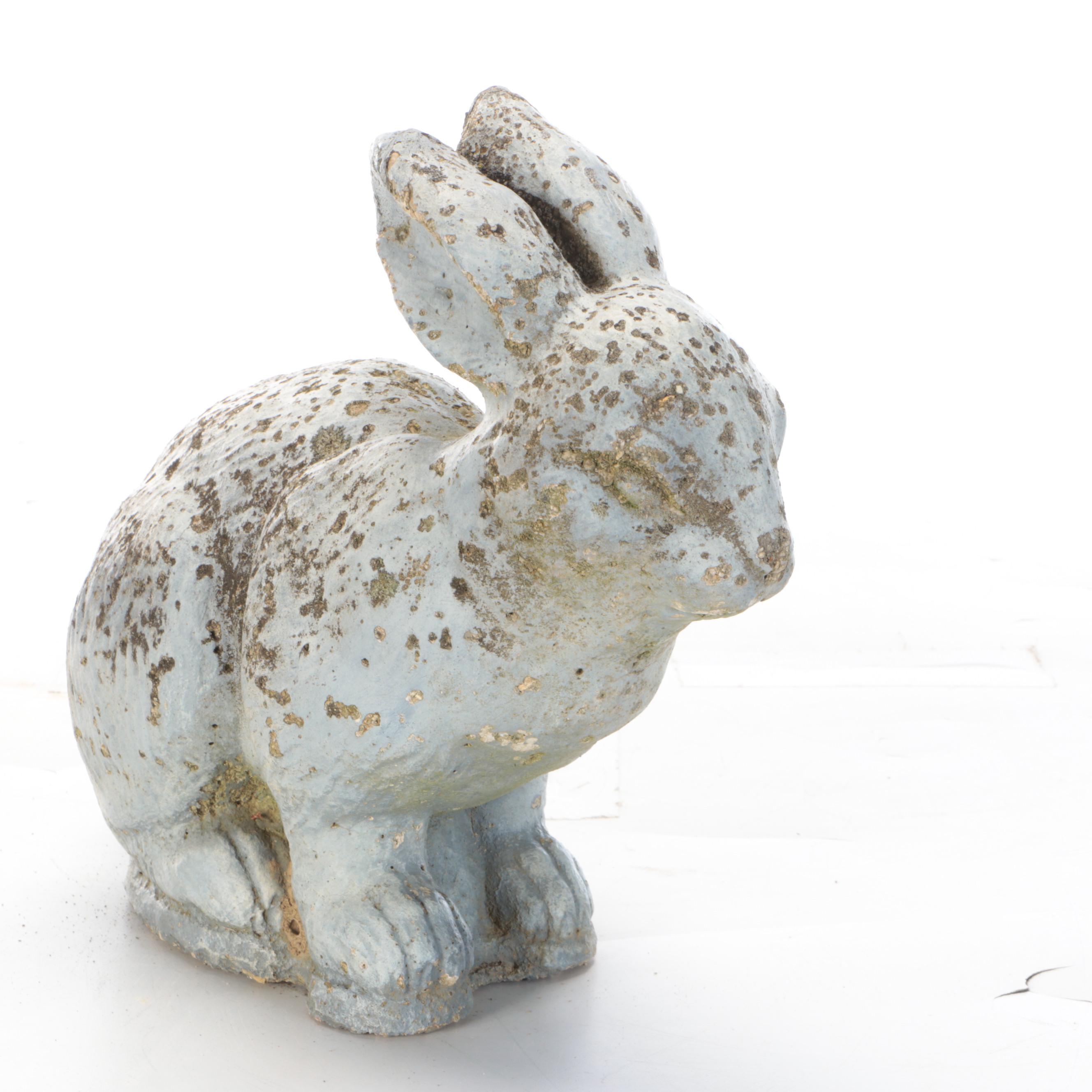 Cast Concrete Rabbit Garden Statue