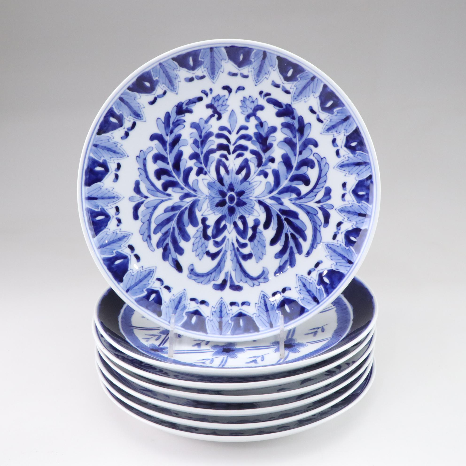 Neiman Marcus "Traditional" Porcelain Plates