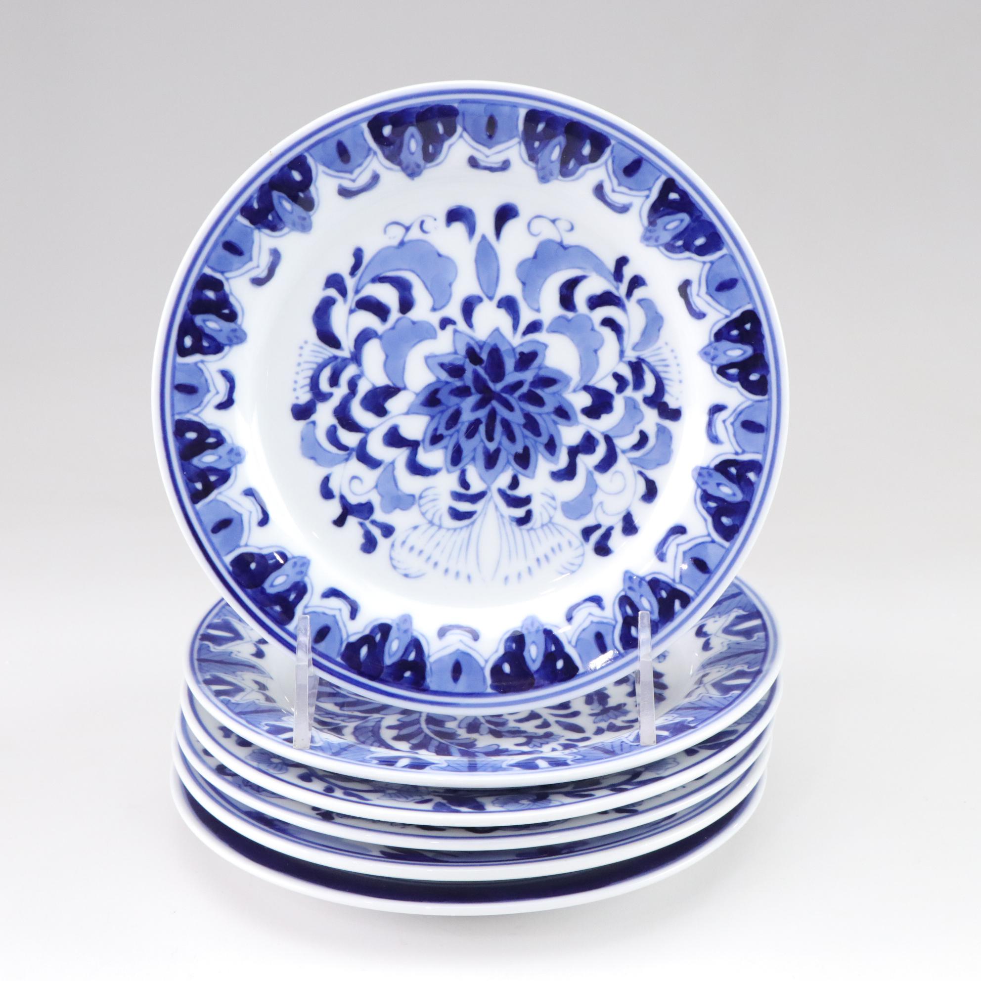 Neiman Marcus "Traditional" Porcelain Plates