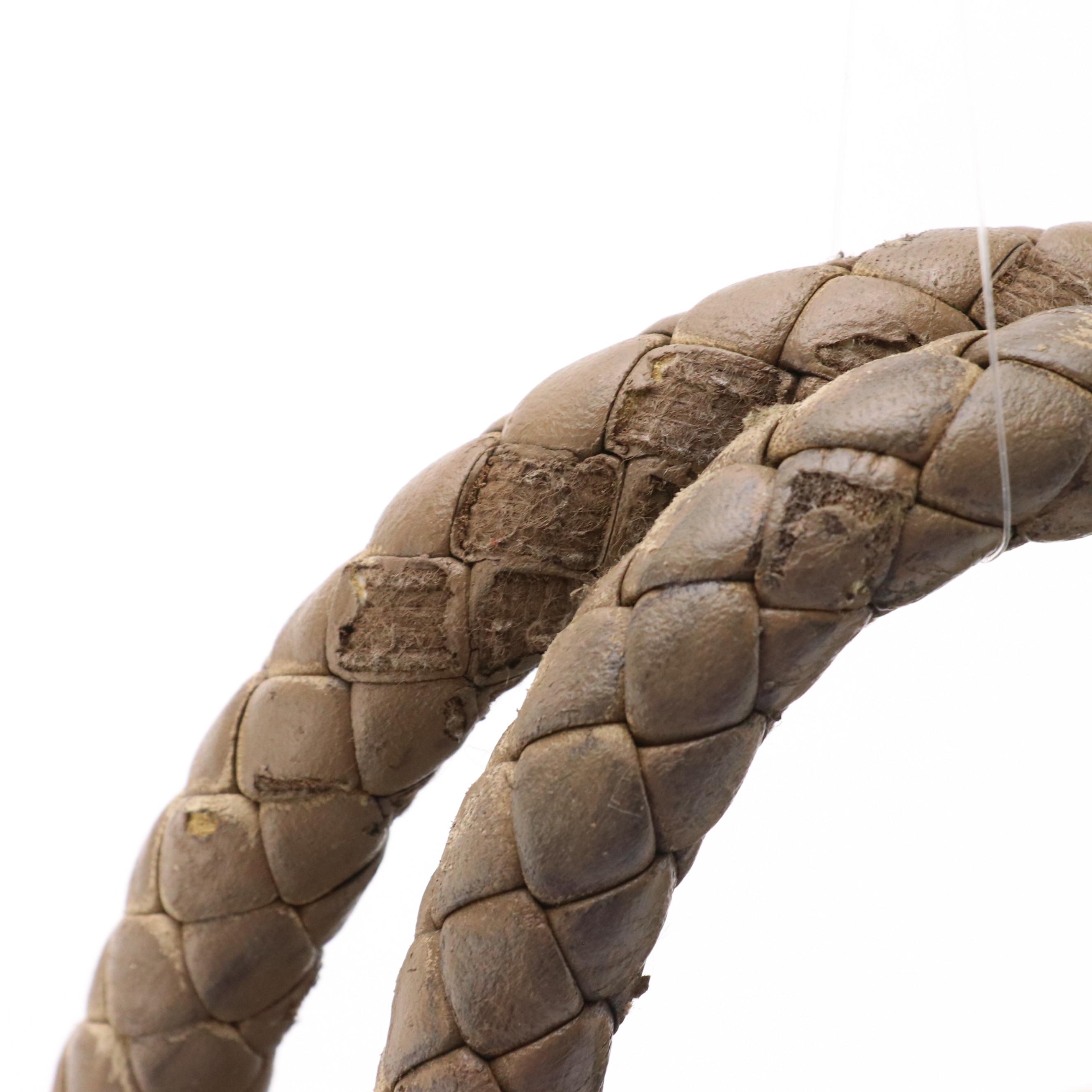 Prada Quilted Leather Sfumato Drawstring Tote with Braided Handles