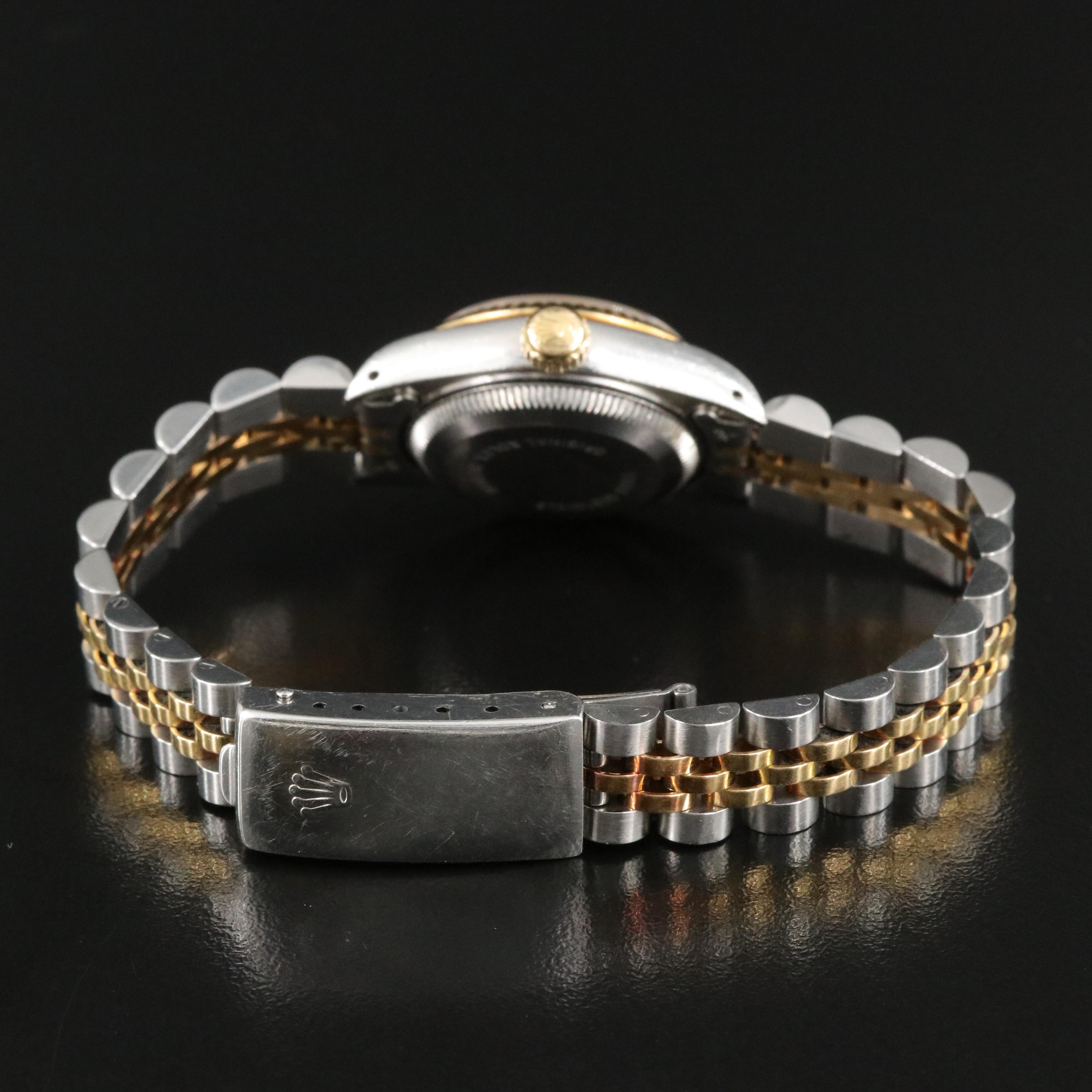 1991 Rolex Two-Tone 18K and Stainless Steel Datejust Watch