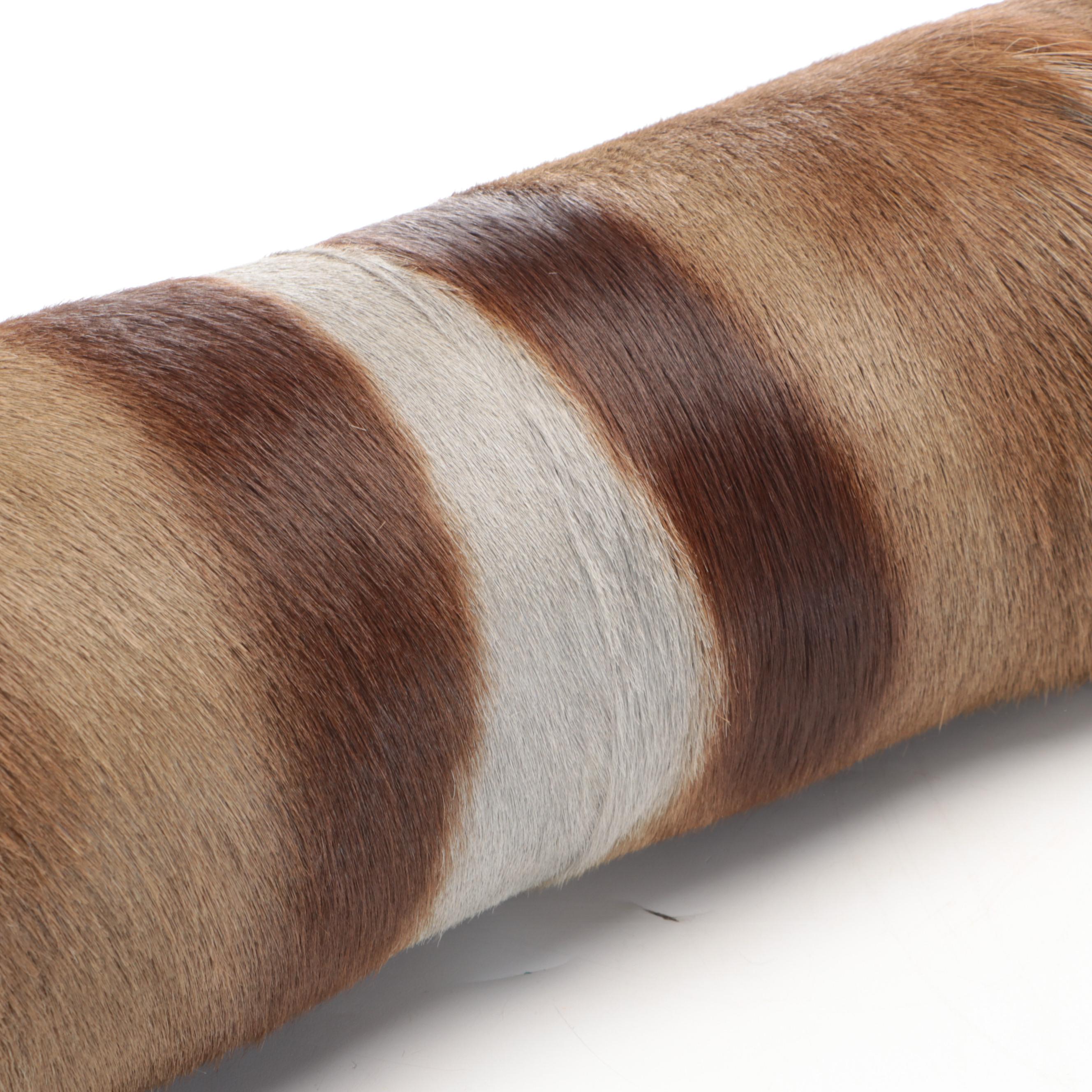Pair of Springbok Hide Extra Long Bolster Pillows