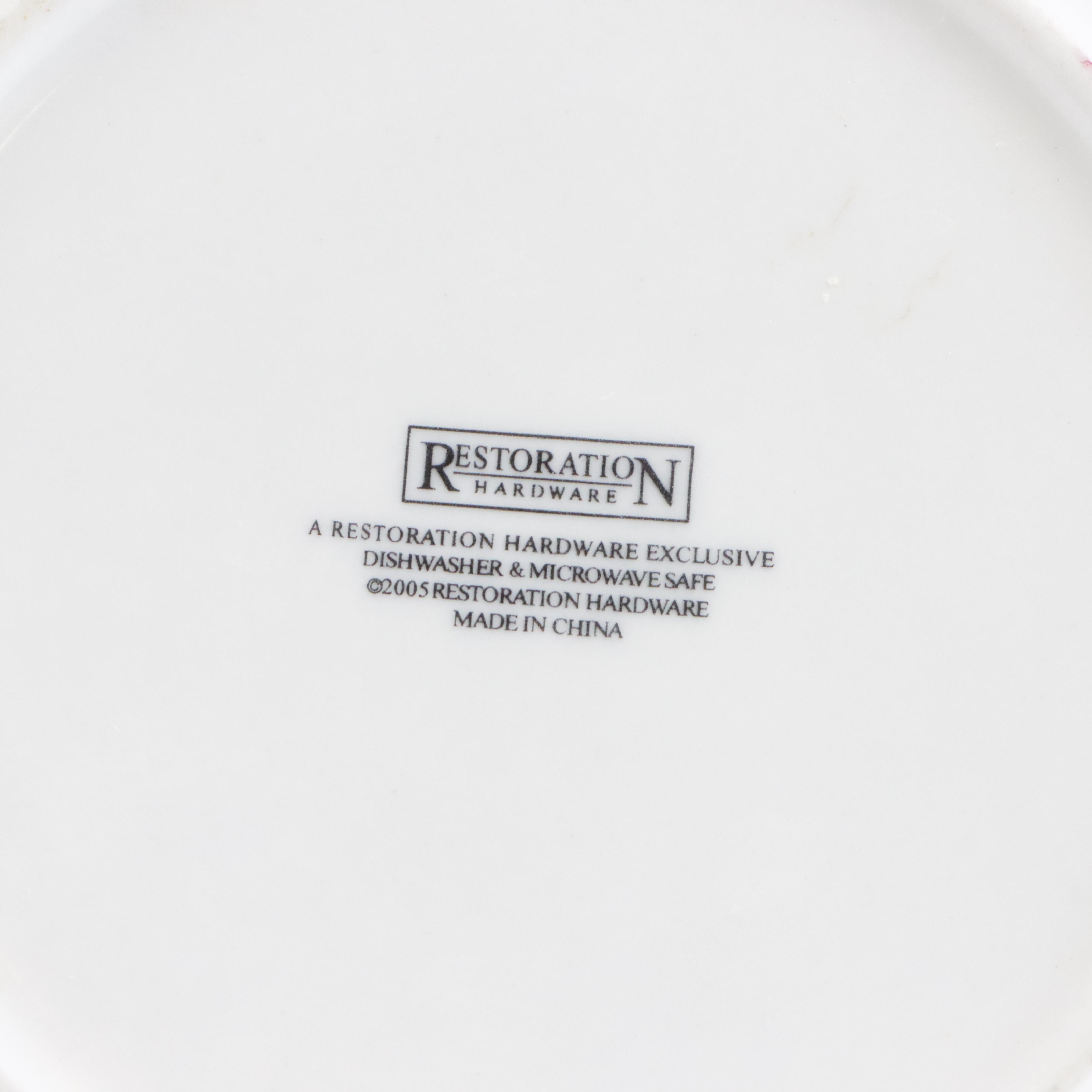 Old Crow and Seagram's Gallon Bottles and Porcelain Whiskey Plates