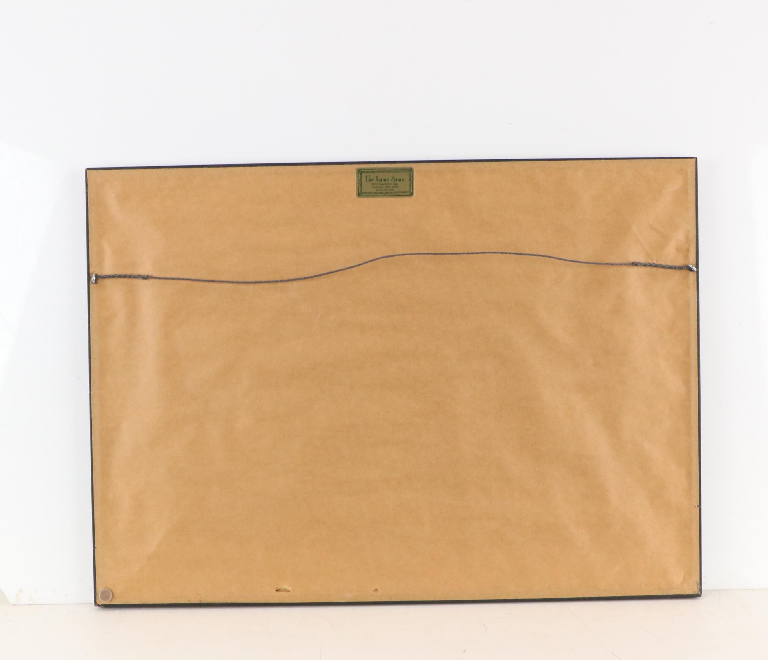 W. F. Schildman Color Photograph of Cincinnati Riverfront Stadium and Ohio River