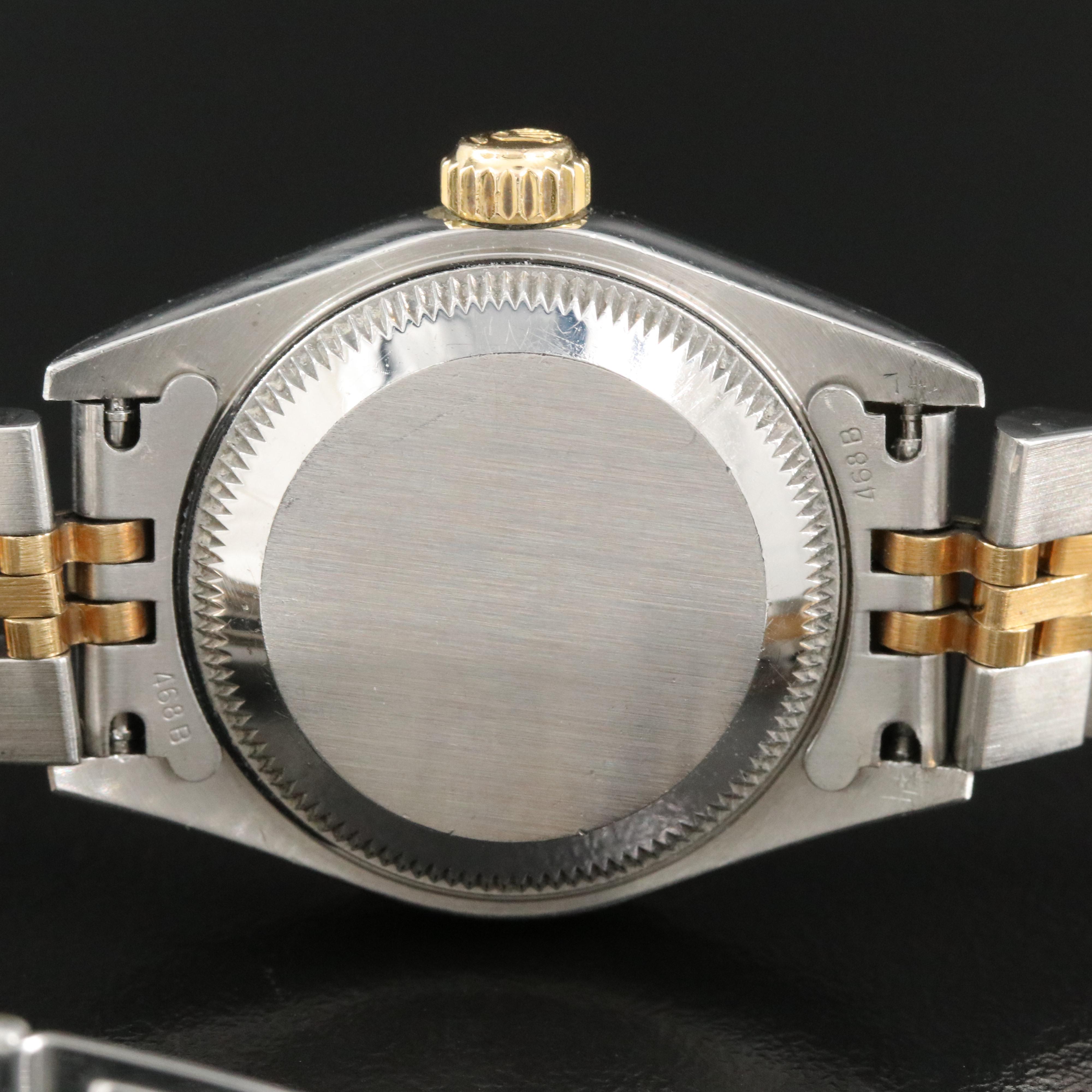 2003 Rolex Factory Mother-of-Pearl and Diamond Dial Datejust Watch