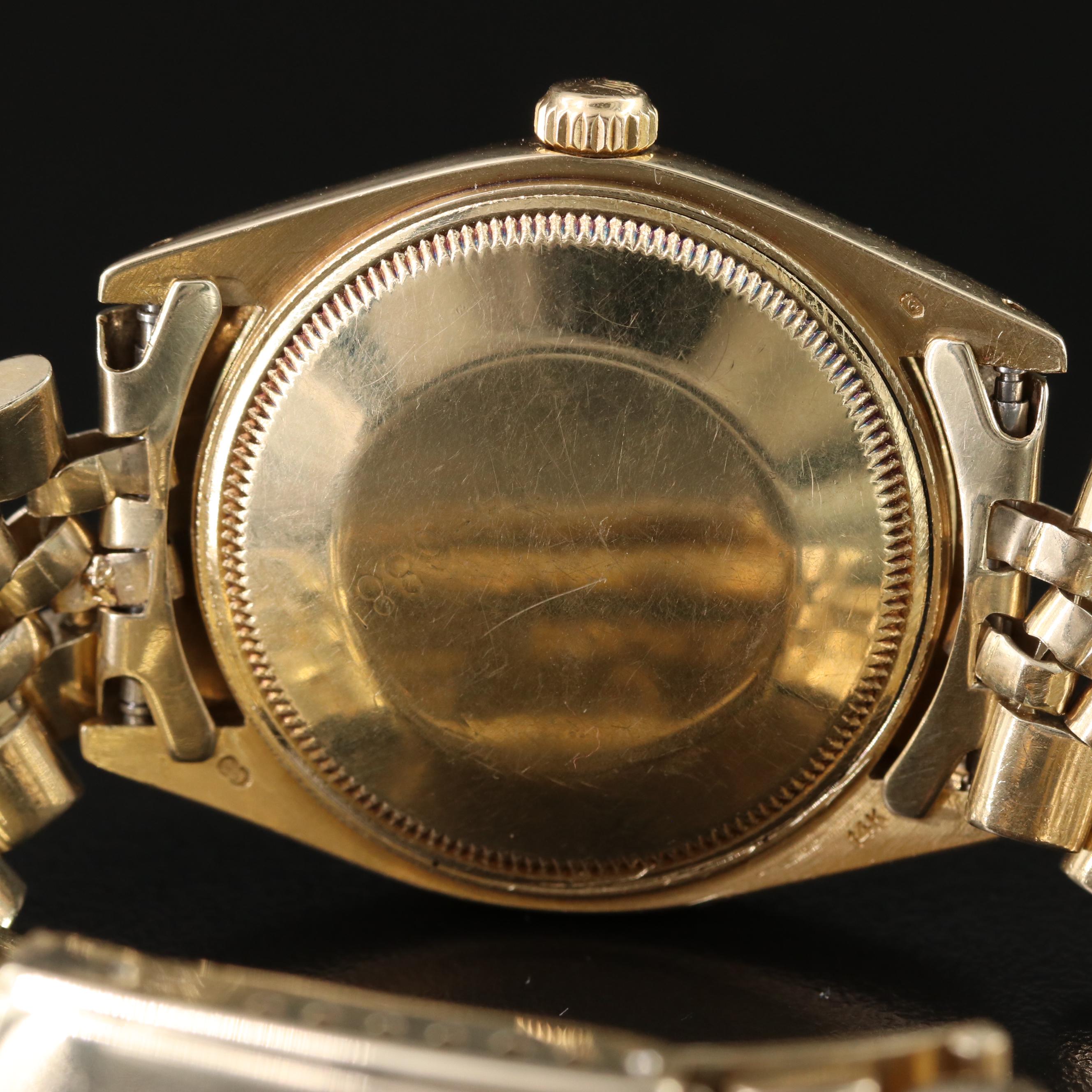 1979 Rolex Oyster Perpetual Date 14K Watch