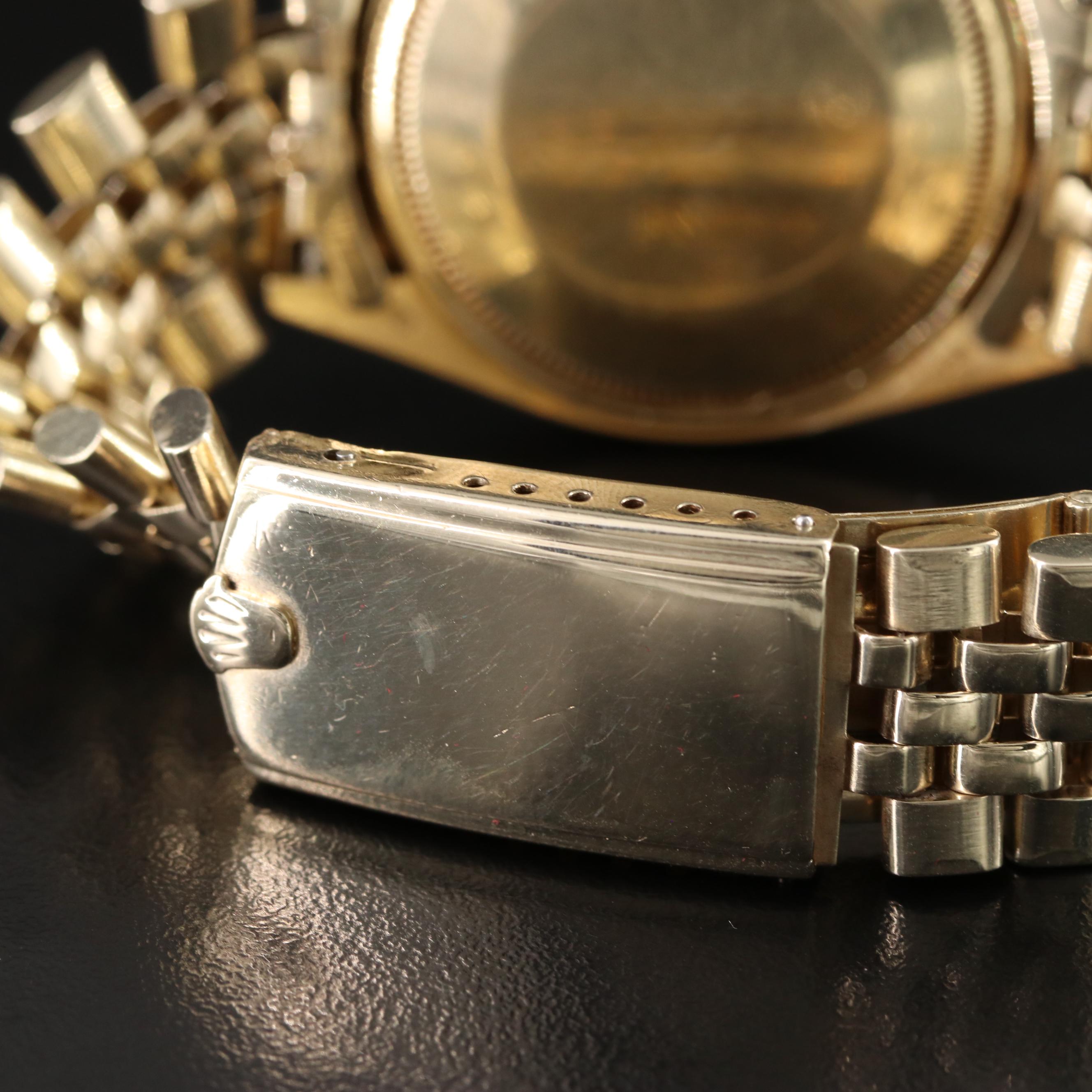 1979 Rolex Oyster Perpetual Date 14K Watch