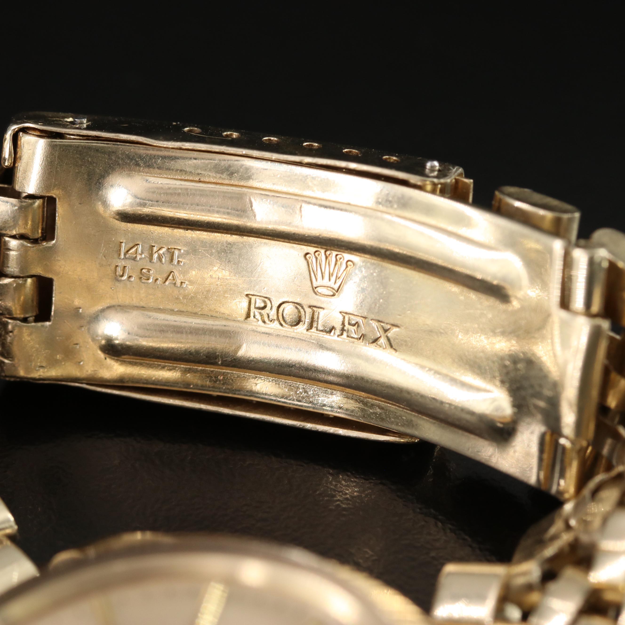 1979 Rolex Oyster Perpetual Date 14K Watch