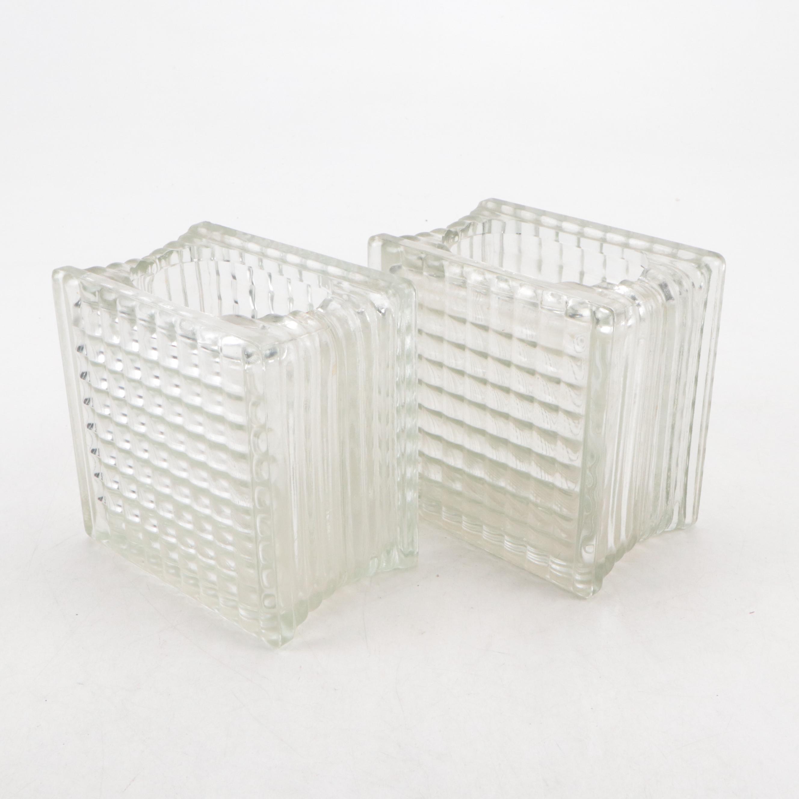 Hull "Green Agate" Ceramic Goblet and Saucer with More Glass and Ceramic Décor