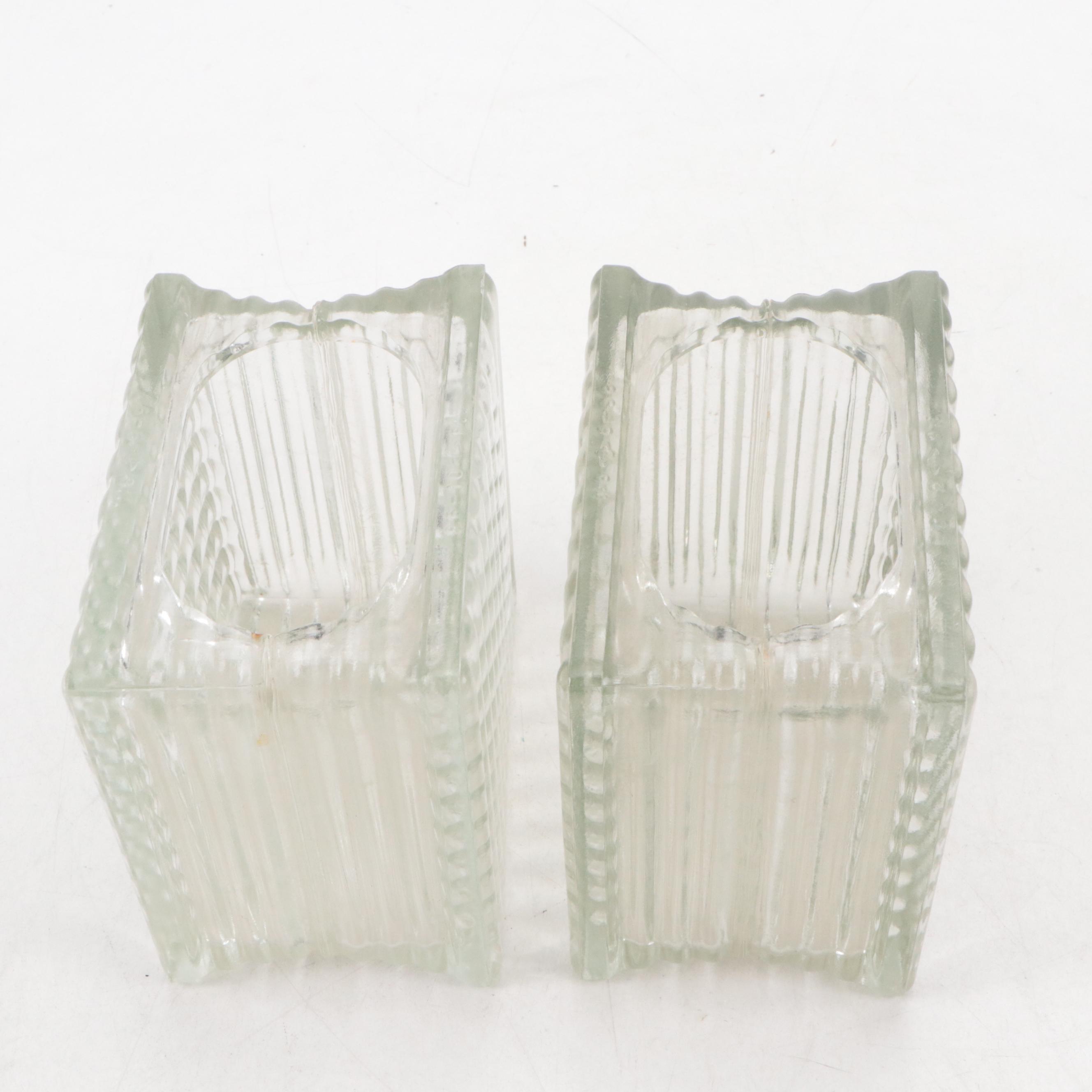 Hull "Green Agate" Ceramic Goblet and Saucer with More Glass and Ceramic Décor