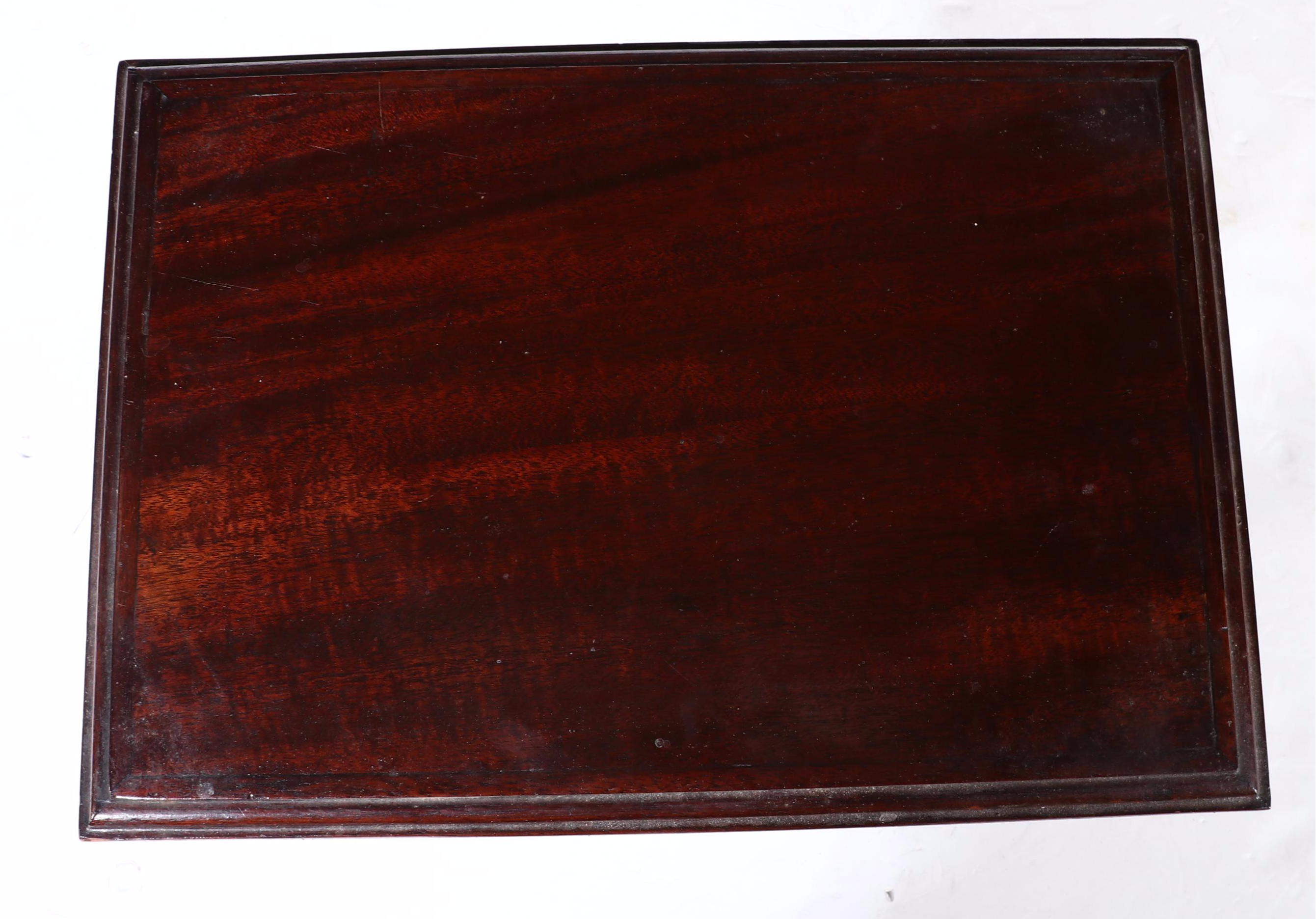 American Empire Revival Mahogany Side Table, Early 20th Century