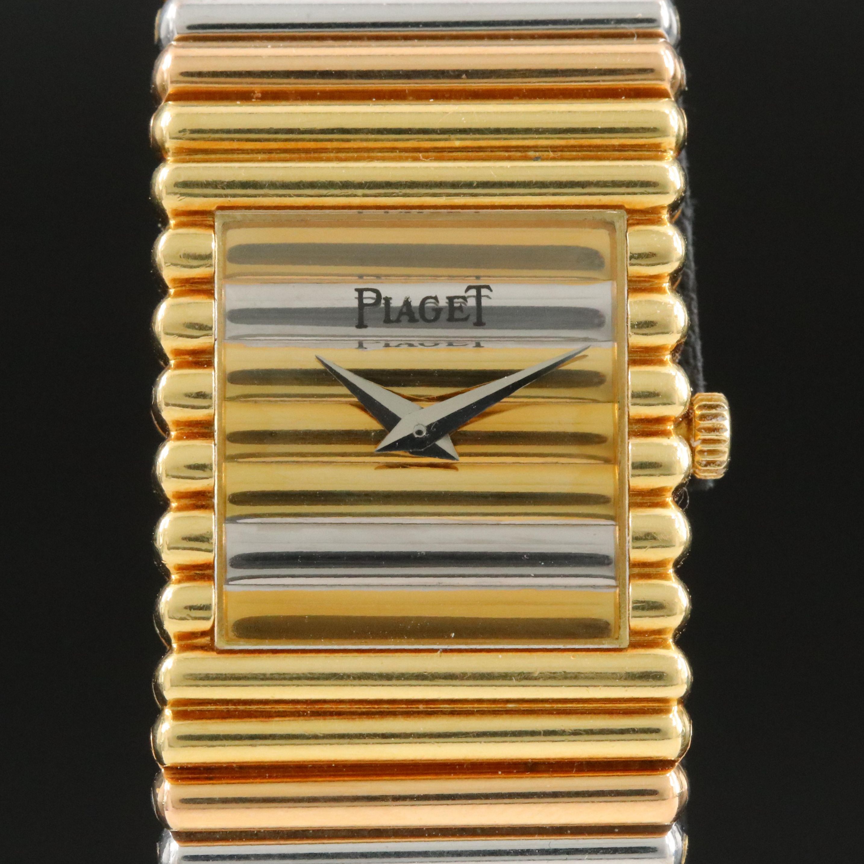 Piaget Polo ref. 8131-C510 18K Gold Quartz Watch