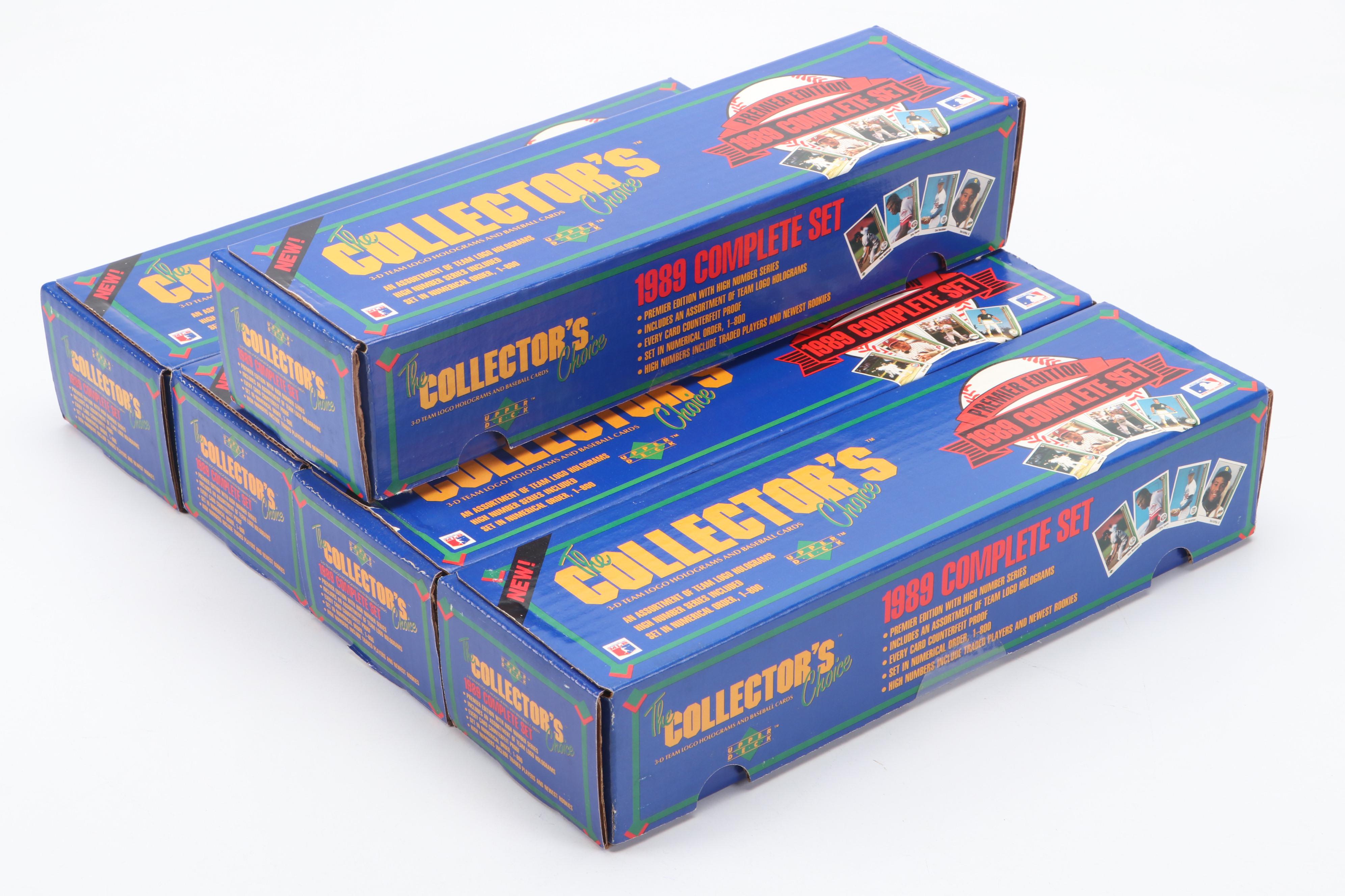 1989 Upper Deck Baseball Card Sets